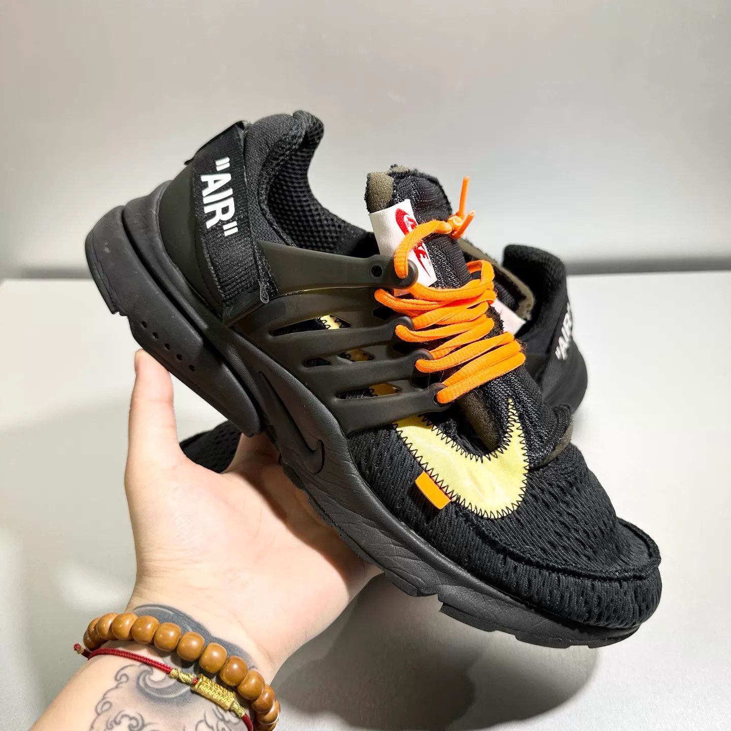 Nike ow x presto black 47.5 worn once mint Size US 14 / EU 47 - 8 Thumbnail