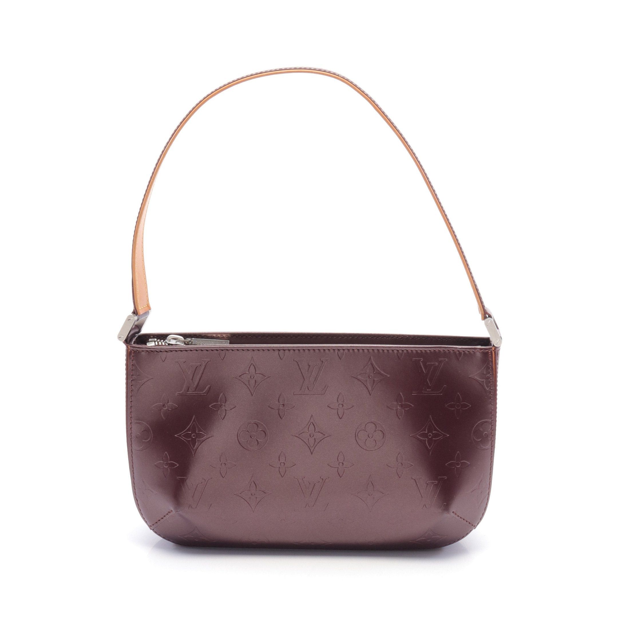Louis Vuitton Louis Vuitton Fowler Monogram Mat Violet Handbag Leather Purple Size ONE SIZE - 1 Thumbnail