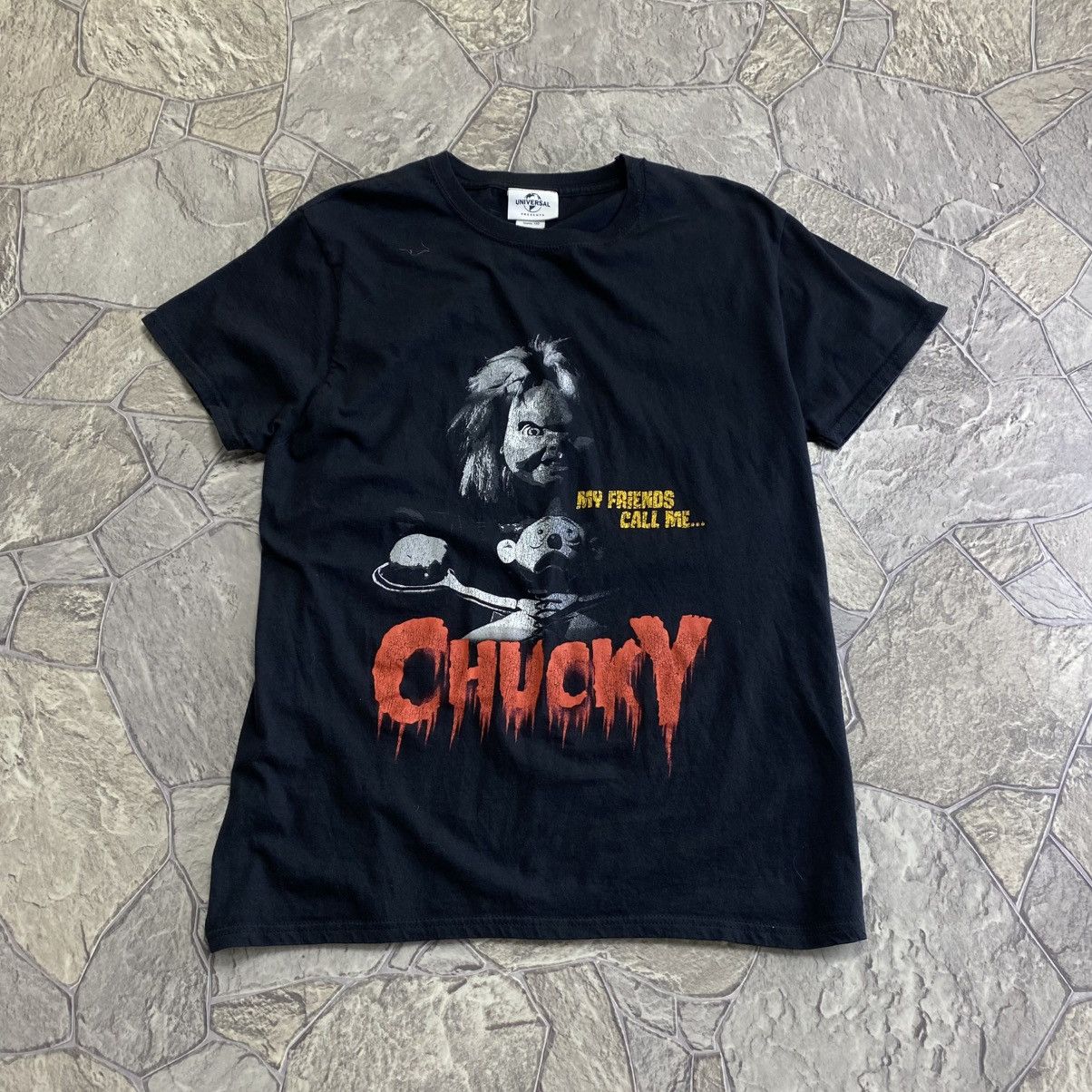 Universal Studios Chucky T-Shirt Big logo Black L Size US L / EU 52-54 / 3 - 1 Thumbnail