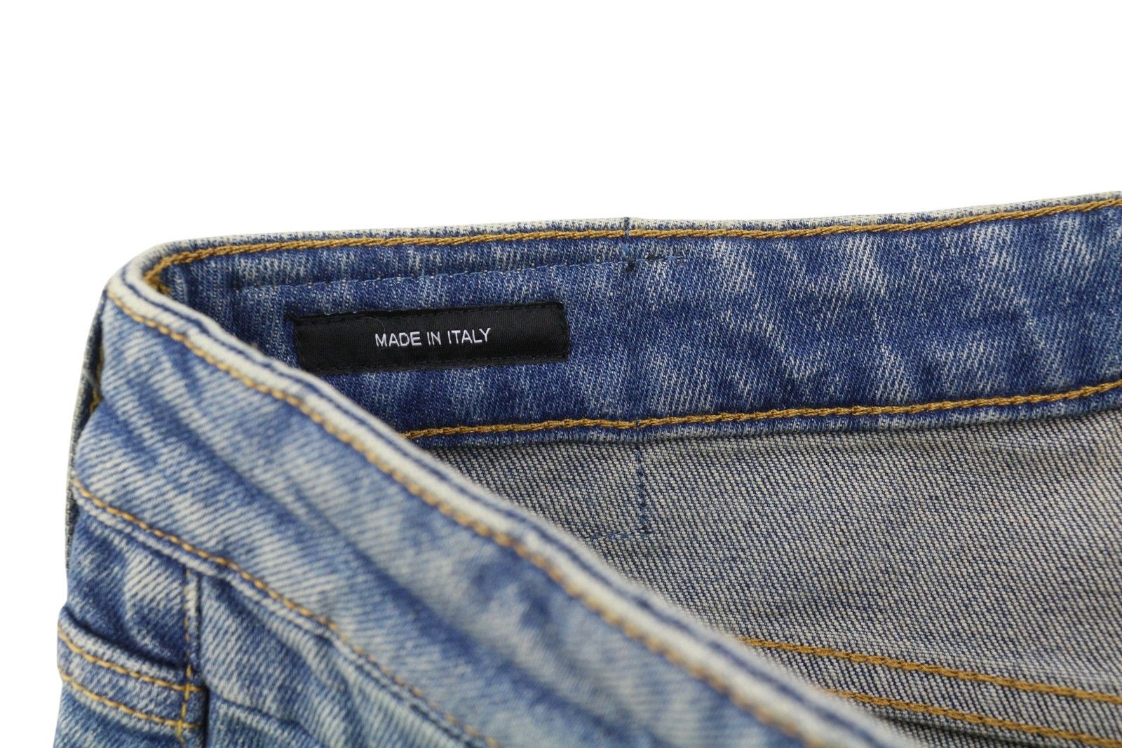 R13 BOY STRAIGHT 26 Kelly Stretch Ankle Washed Blue 85438 Size 26" / US 2 / IT 38 - 7 Thumbnail