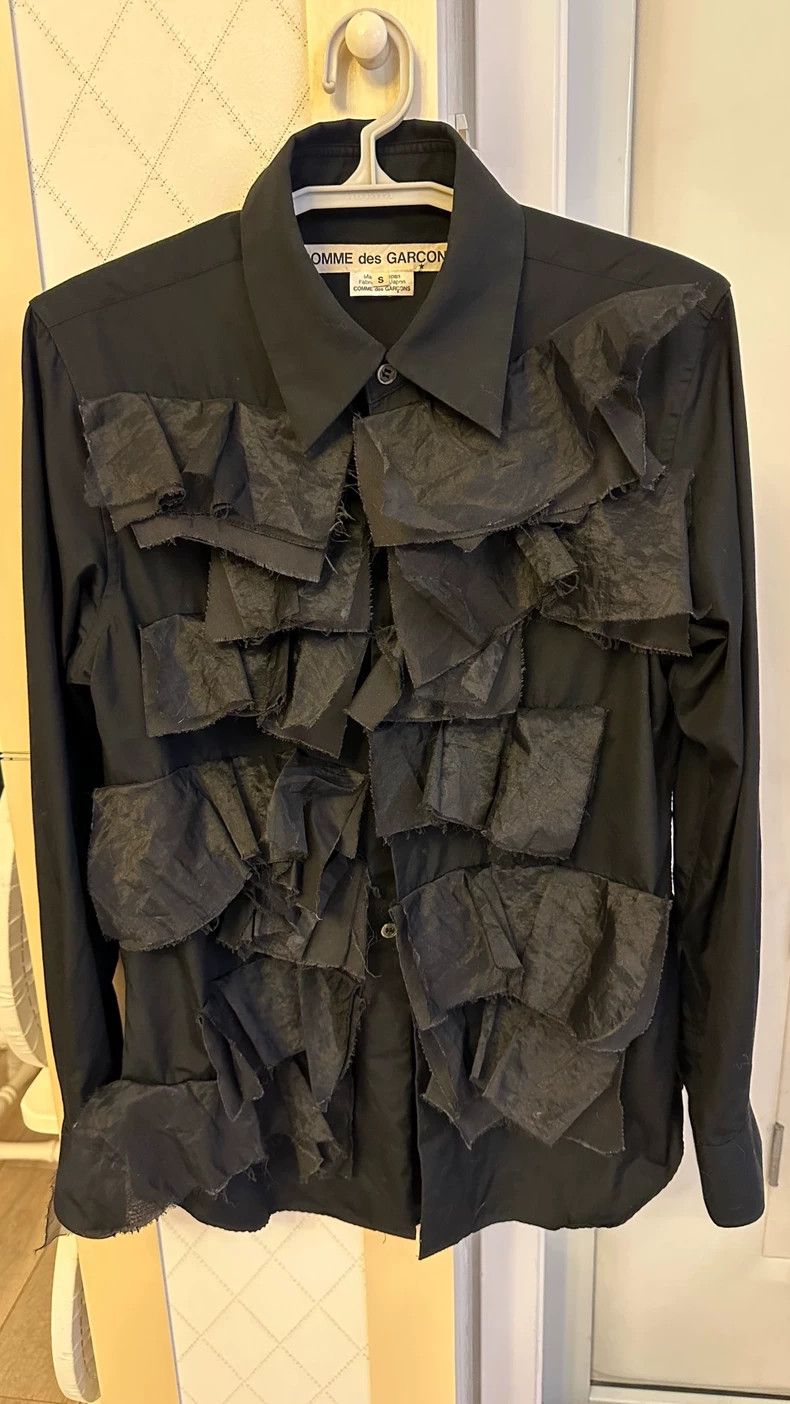Comme des Garcons comme des garcons Black layered shirt 2503-Nextarrow Size S / US 4 / IT 40 - 1 Thumbnail