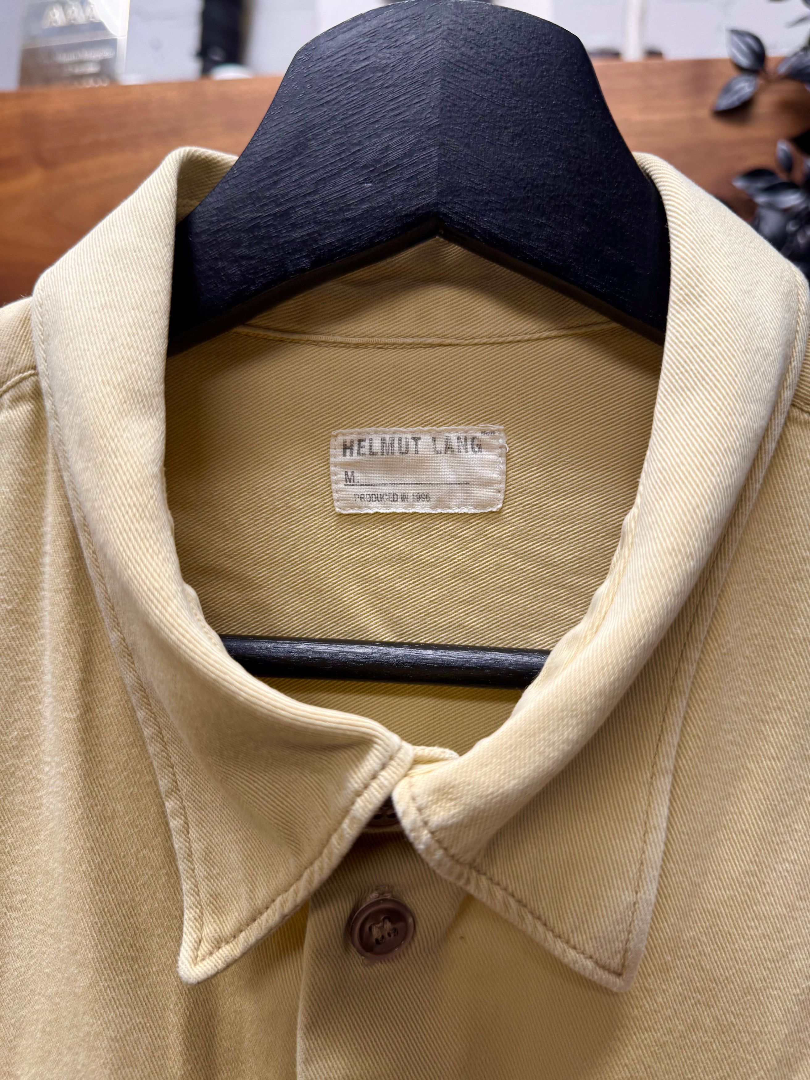 Helmut Lang SS1996 Helmut Lang Military ‘Epaulette’ Button Up Shirt Size US L / EU 52-54 / 3 - 3 Thumbnail