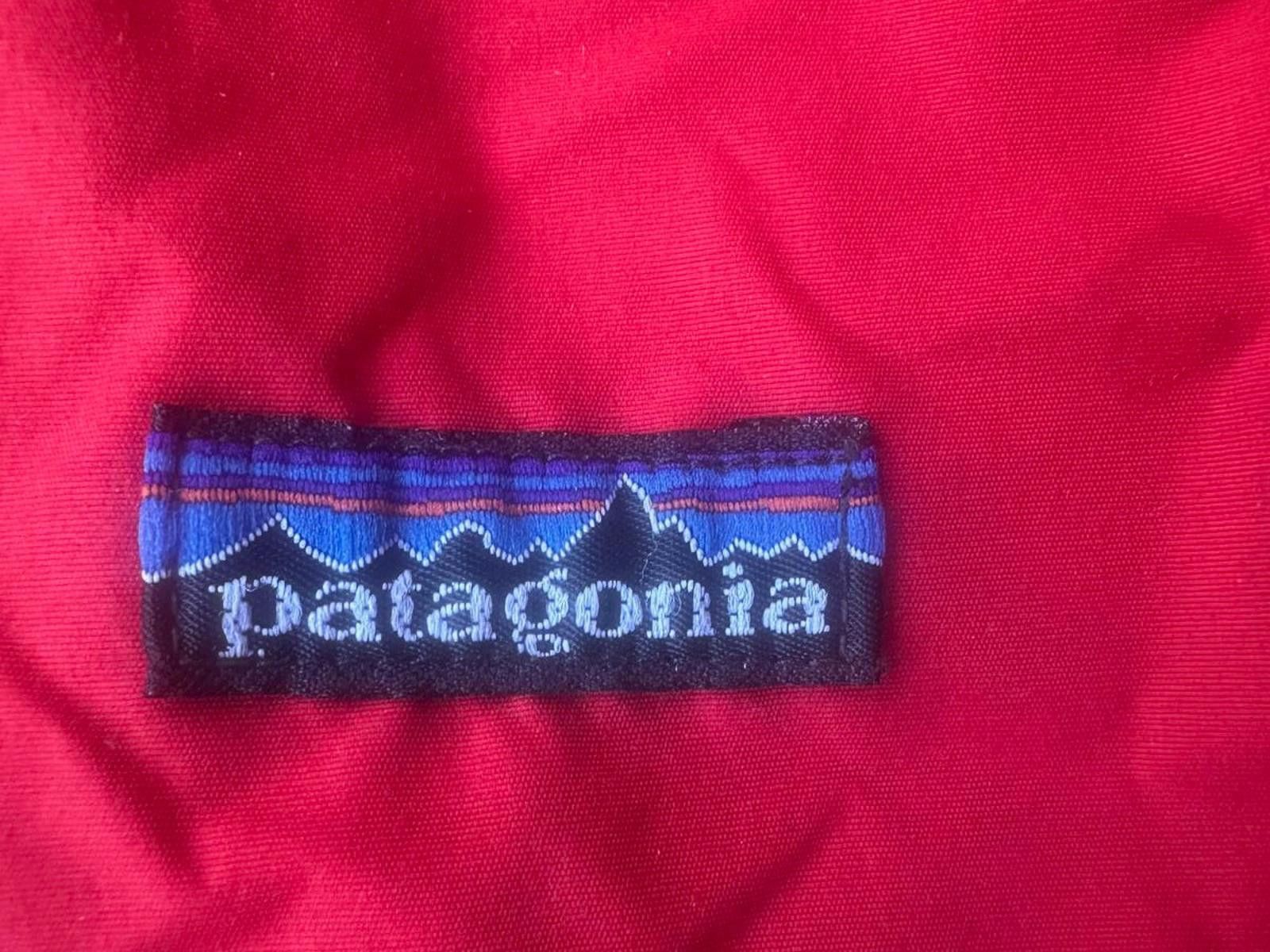 Patagonia Vintage Patagonia Red Bomber Jacket with Navy Fleece Lining Size US L / EU 52-54 / 3 - 4 Thumbnail