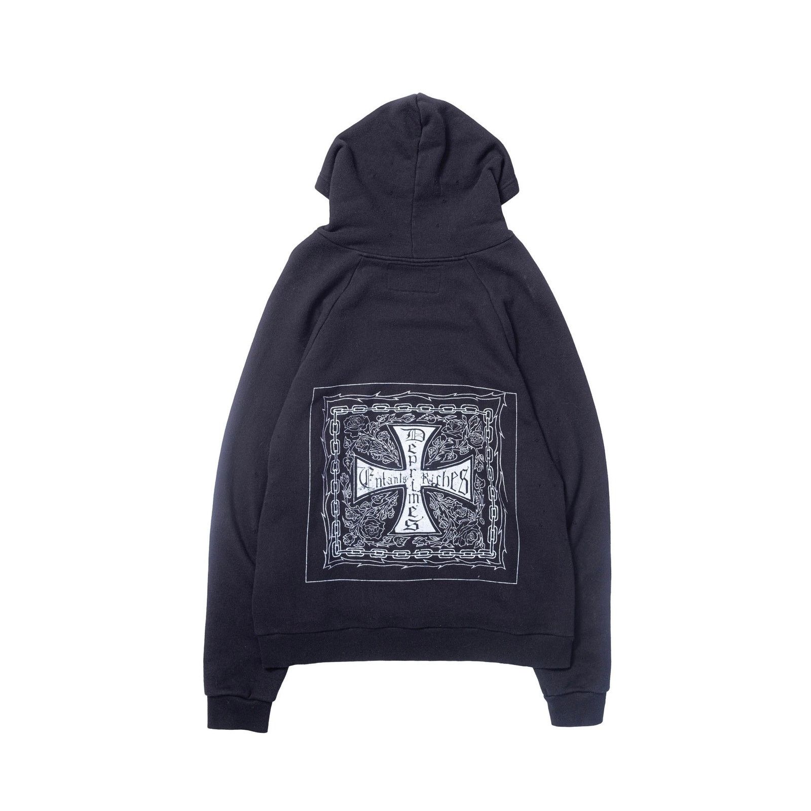 Enfants Riches Deprimes Enfants Riches Déprimés SS17 Celtic Cross Fleece Hoodie Size US XXL / EU 58 / 5 - 2 Thumbnail