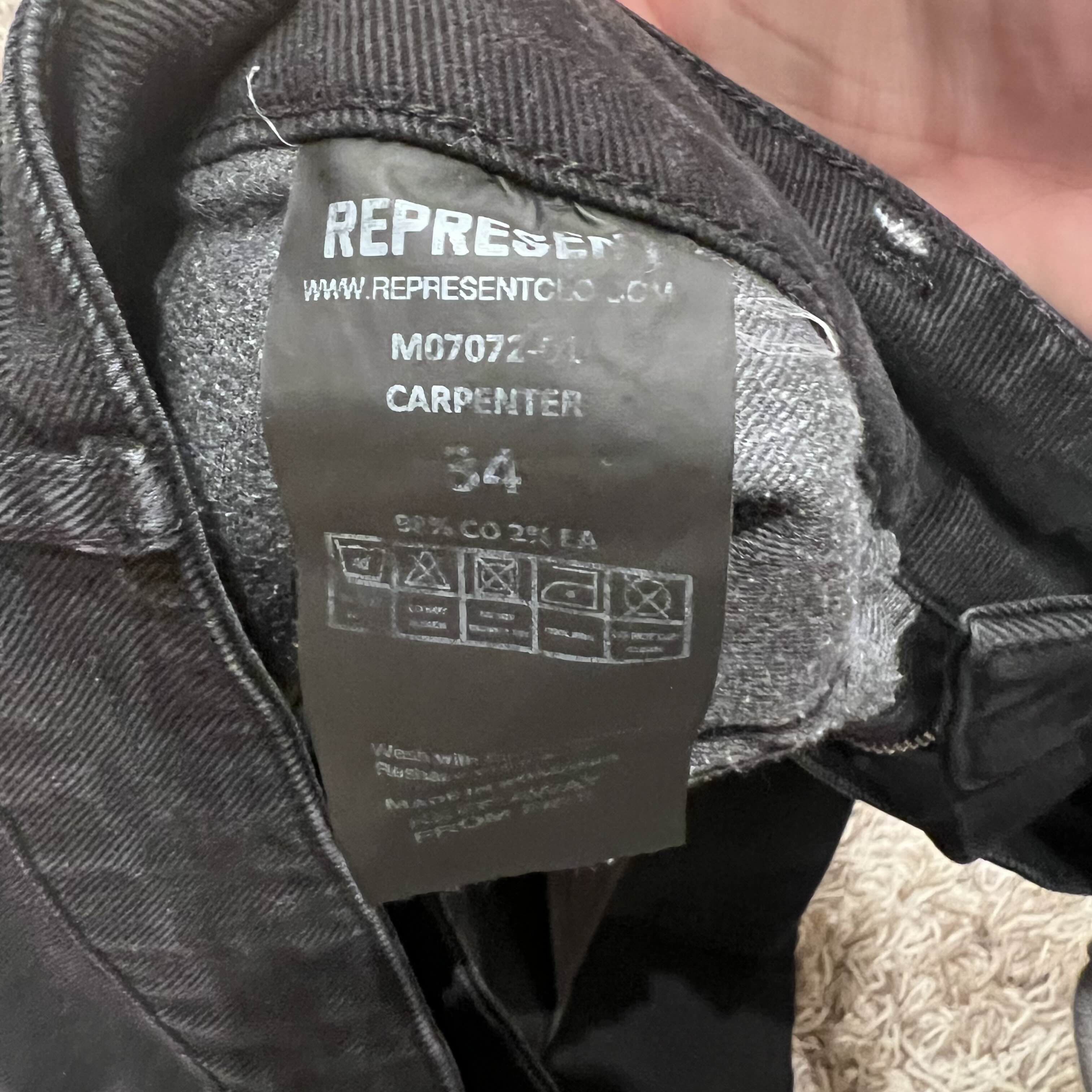 Represent Clo. Represent Carpenter Denim Size US 34 / EU 50 - 6 Thumbnail