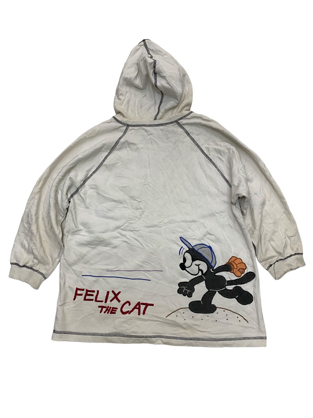 Cartoon Network × Felix × Vintage Vintage Felix The Cat 3q Hoodie Size US L / EU 52-54 / 3 - 3 Thumbnail