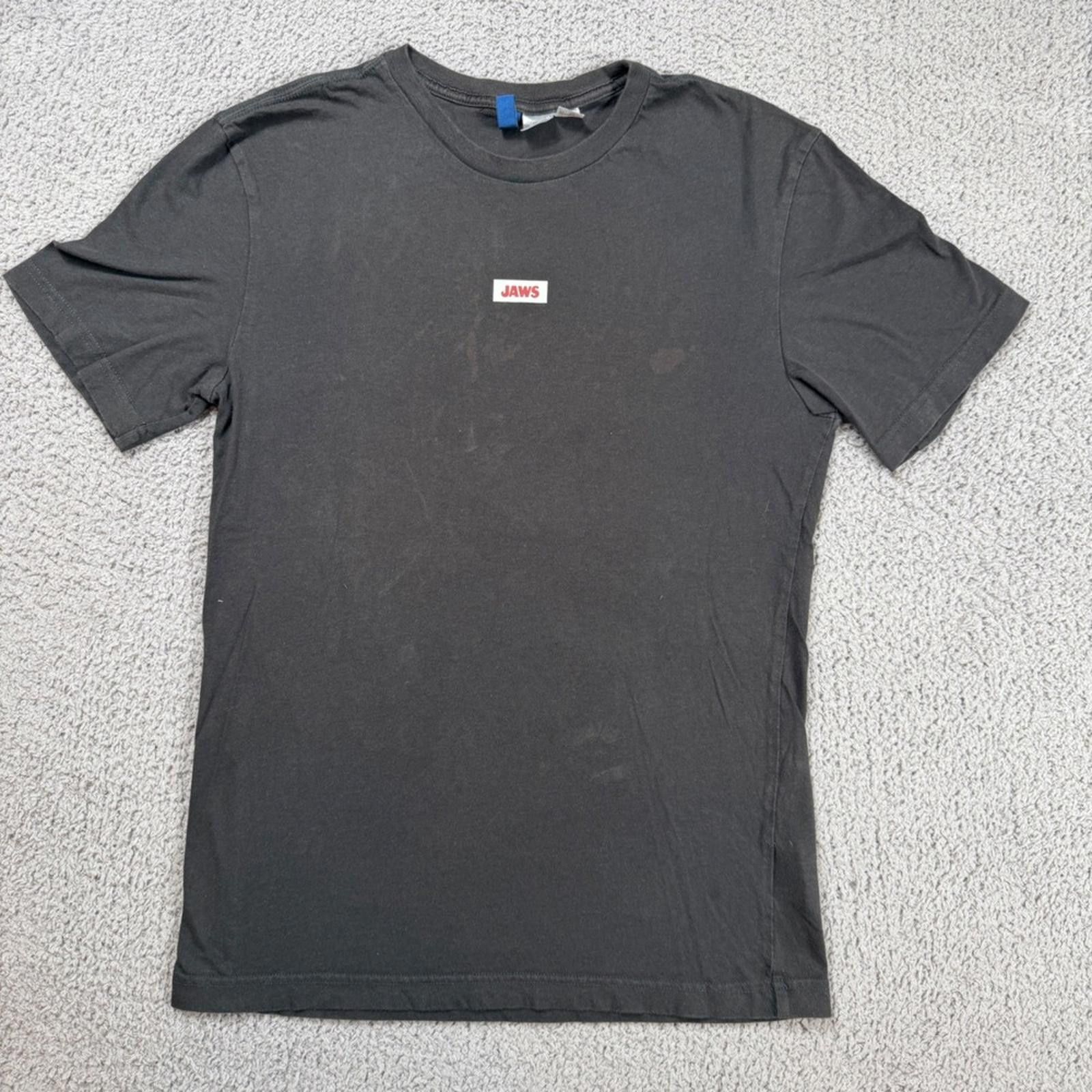 Other JAWS Movie Poster T Shirt Mens XS Black Movie Tee H&M Size US XS / EU 42 / 0 - 2 Thumbnail
