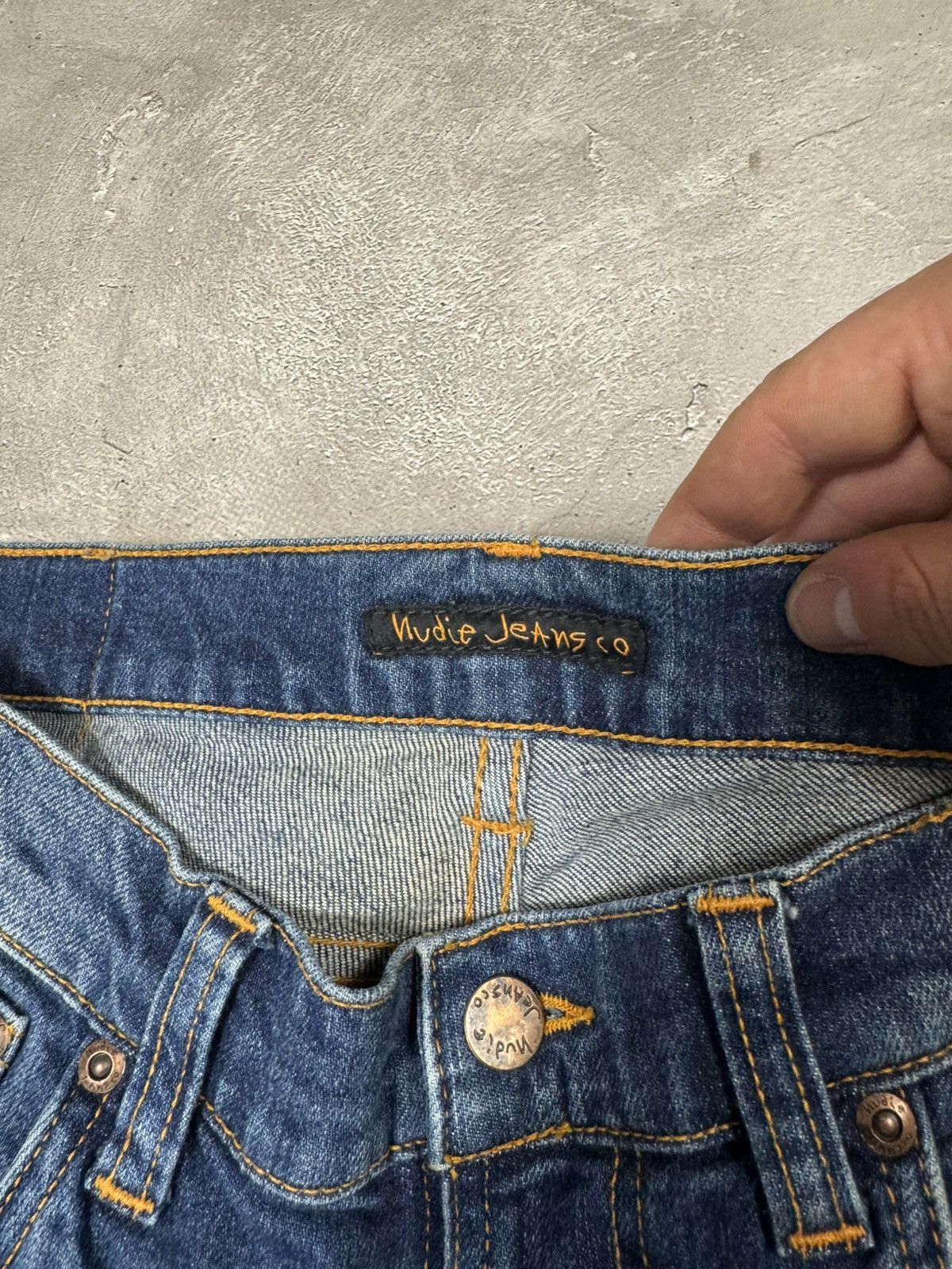 Nudie Jeans Vintage Nudie Jeans Lean Dean Japanese Denim Pants Size US 31 - 8 Thumbnail