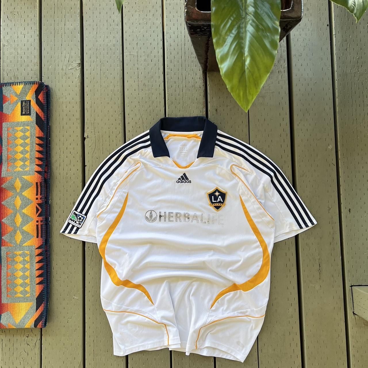 Adidas × Vintage LA Galaxy soccer jersey Size US XL / EU 56 / 4 - 2 Thumbnail