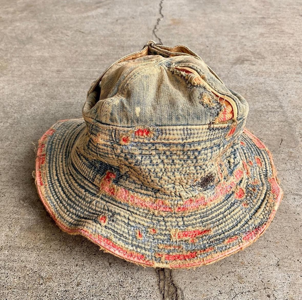 Kapital Kountry Kountry Crash Boro Old Man and the sea bucket hat cap Size ONE SIZE - 2 Thumbnail