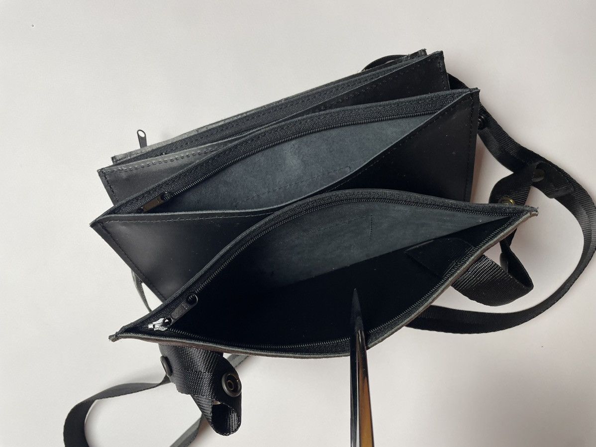 Designer × Handmade Maria Hees Packet leather bag/4 pockets Size ONE SIZE - 5 Thumbnail