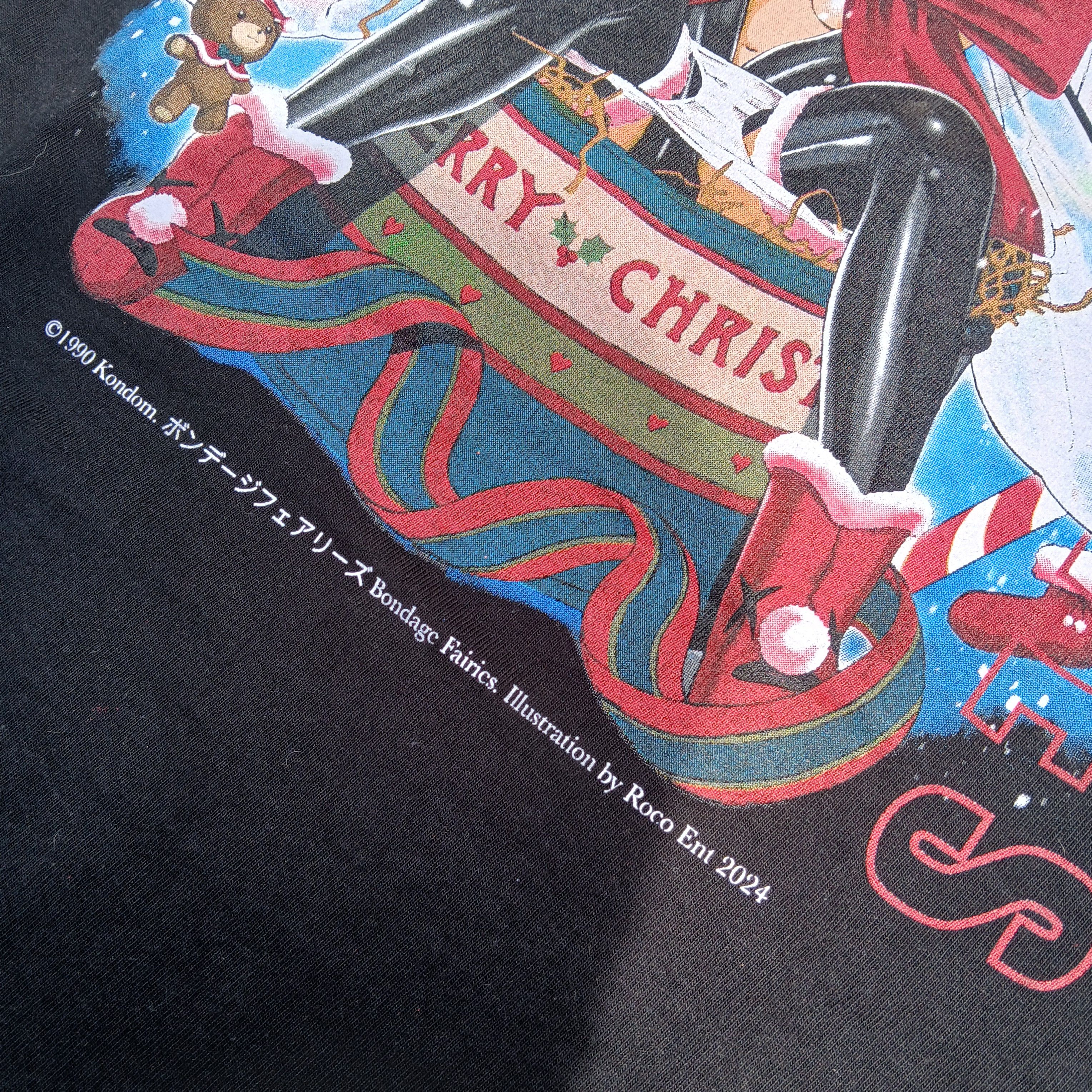 Anime × Japanese Brand × Vintage 🔥RARE🔥 FAIRIES BONDAGE CHRISTMAS BOOTLEG TEES Size US L / EU 52-54 / 3 - 5 Thumbnail