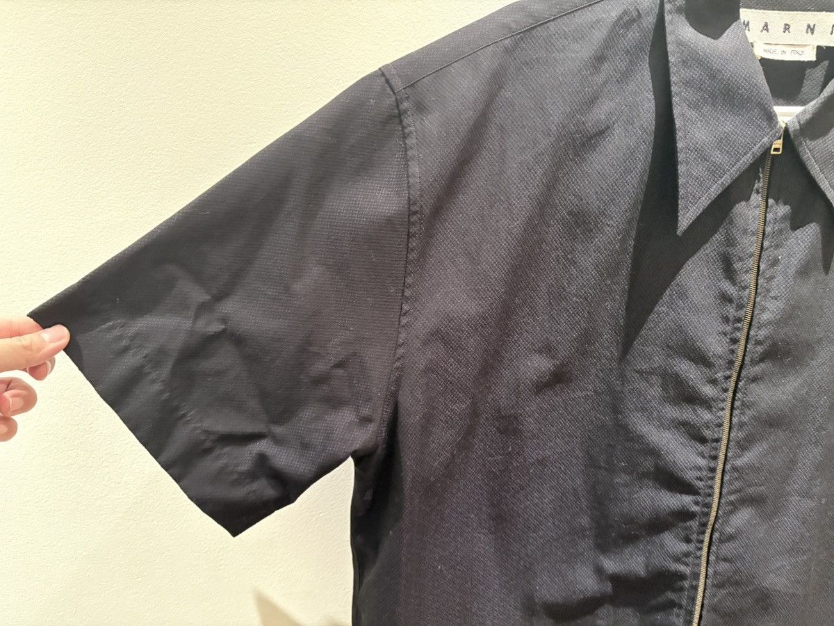 Marni Oversized Marni short sleeve zipper overshirt Size US L / EU 52-54 / 3 - 4 Thumbnail