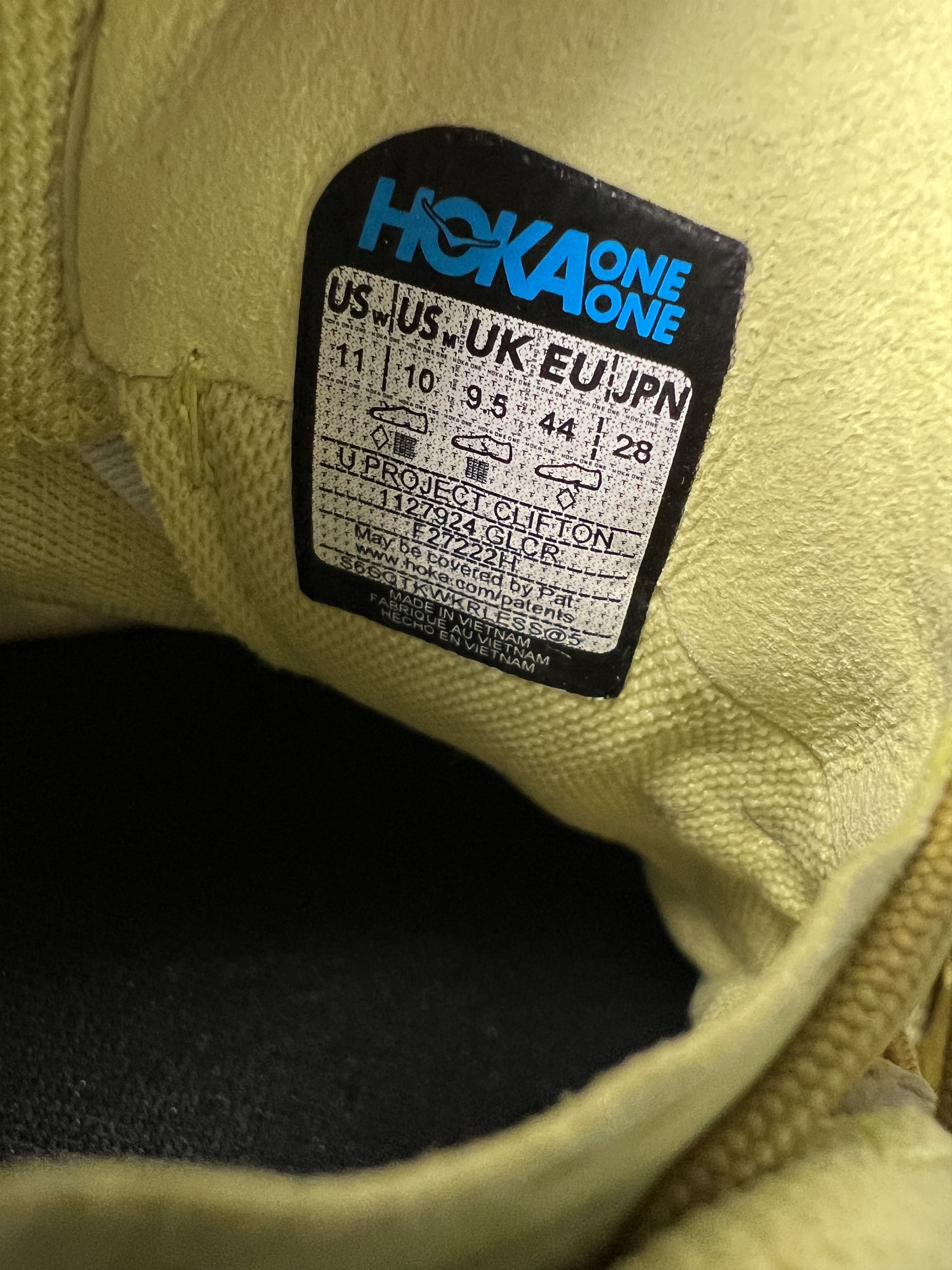 Hoka Hoka One One Project Clifton Running Shoes Size US 10 / EU 43 - 18 Thumbnail