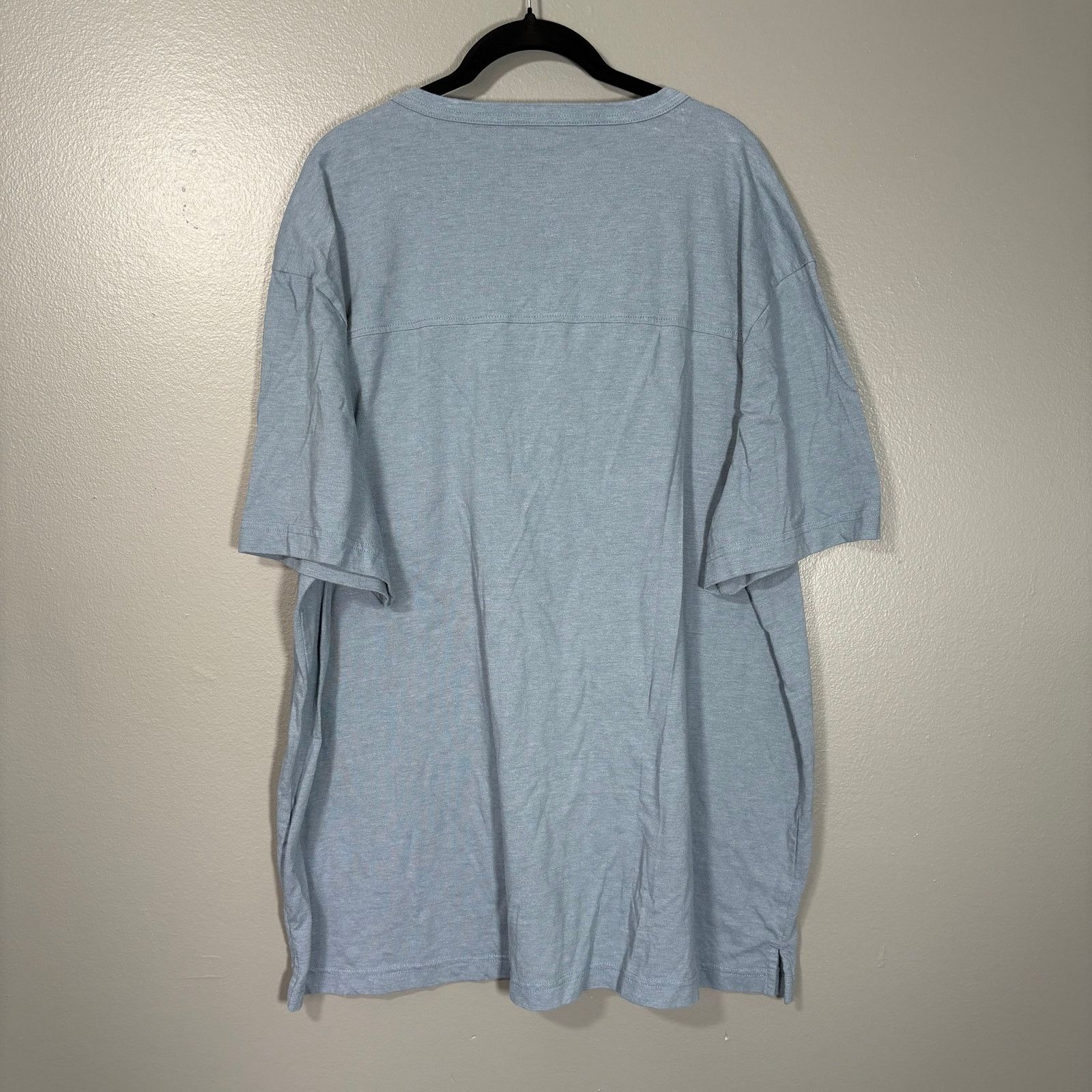 Duluth Trading Company Duluth Trading Company Men's Blue Henley Pocket Tee - 2XL Size US XXL / EU 58 / 5 - 6 Thumbnail
