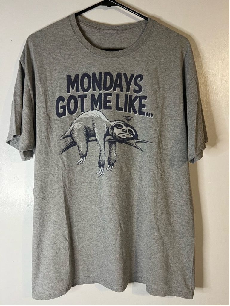 Other Men's Unbranded Graphic T-Shirt XL Gray Size US XL / EU 56 / 4 - 1 Thumbnail