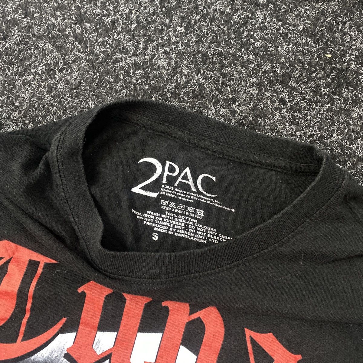 Rap Tees × Vintage TUPAC VINTAGE OVERSIZED T-SHIRT Rap tees Size S / US 4 / IT 40 - 4 Thumbnail
