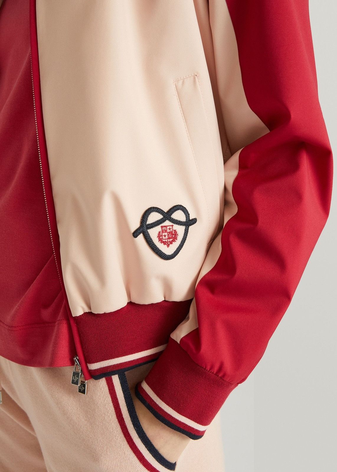 Loro Piana o1srvl11e0824 Wind Fiber Bomber Jacket in Red/Pink Size XXL / US 16-18 / IT 52-54 - 5 Thumbnail
