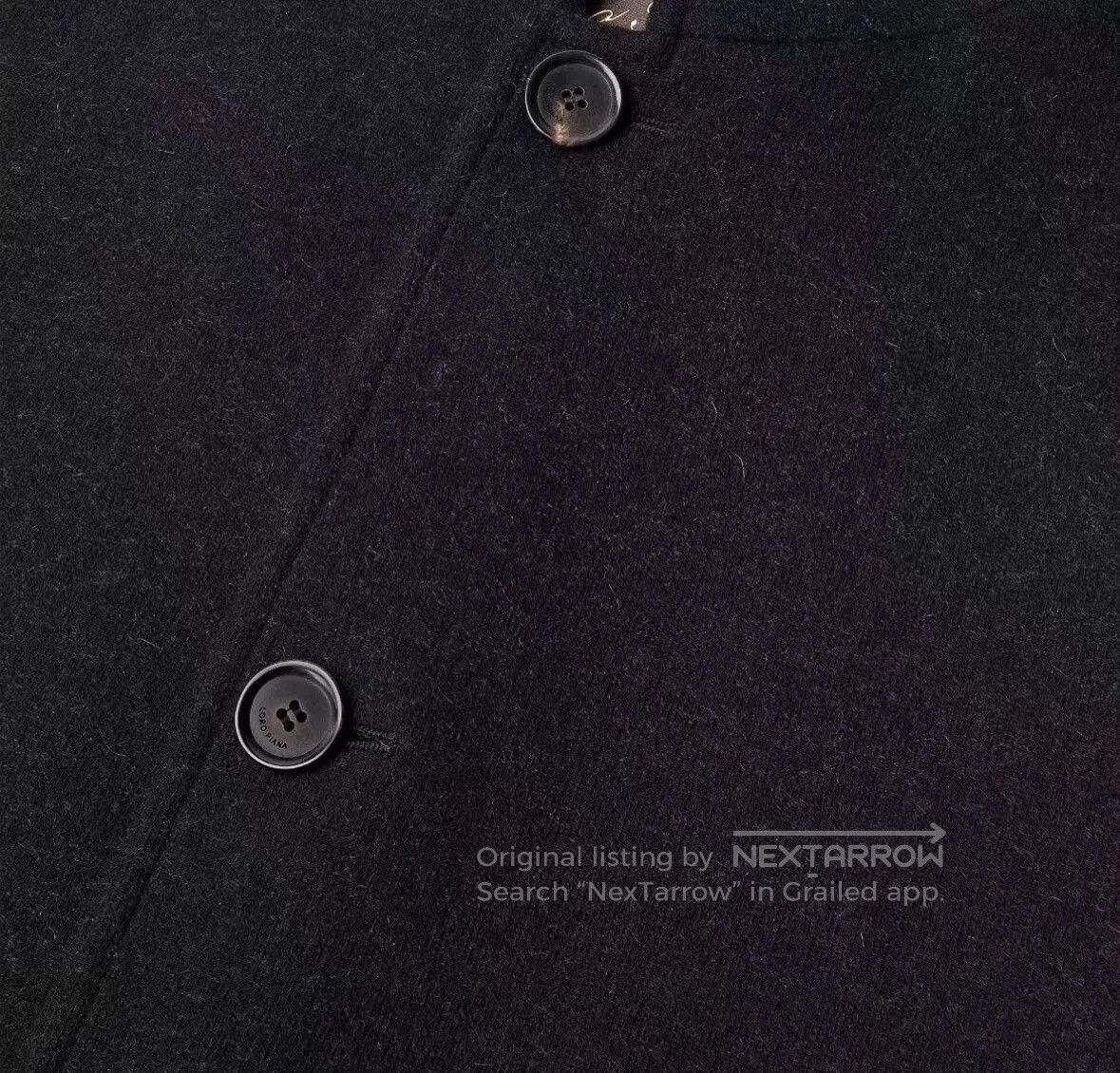 Loro Piana Loro Piana Men's Cashmere Coat Navy Blue. Size US M / EU 48-50 / 2 - 5 Thumbnail