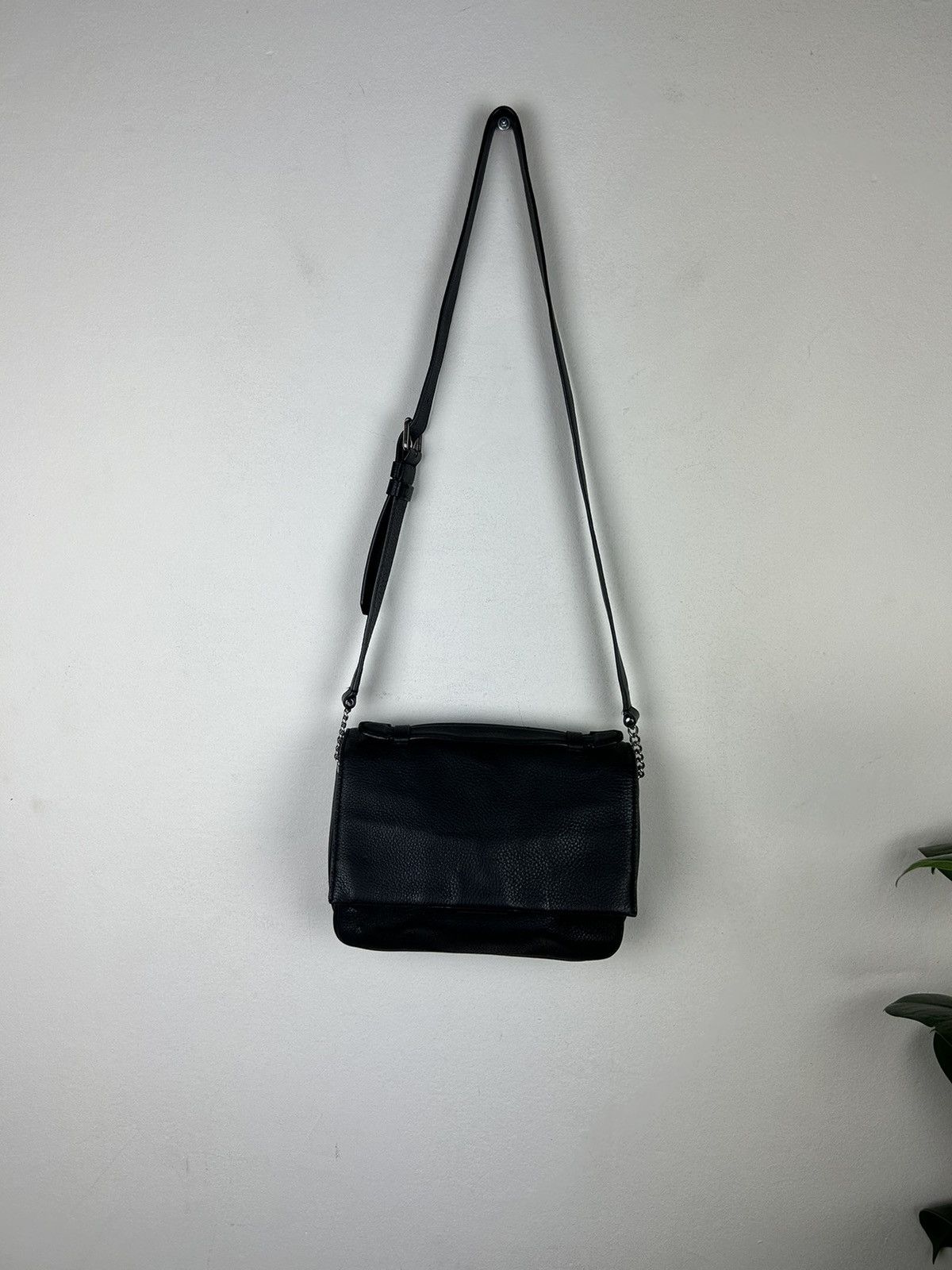 Sandro Sandro Leather Crossbody bag Size ONE SIZE - 1 Thumbnail