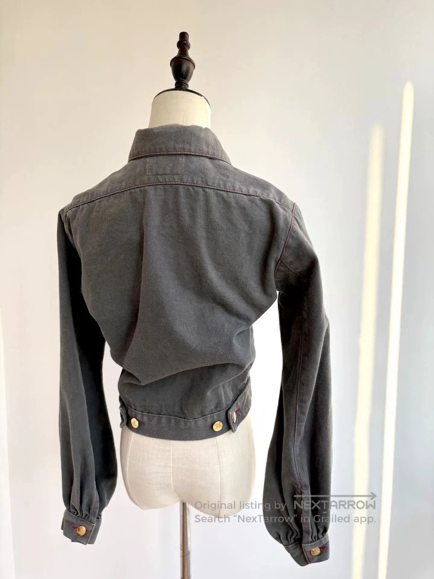 Vivienne Westwood rare vivienne westwood vintage gray denim jacket. Size M / US 6-8 / IT 42-44 - 2 Thumbnail