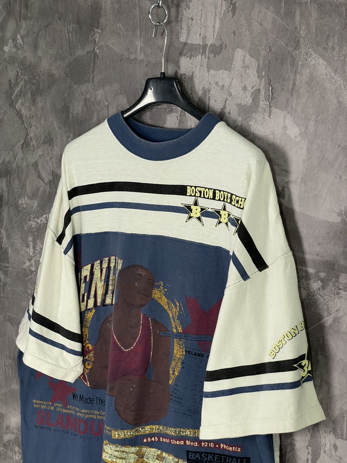 NBA × Vintage Vintage Boston Boys t shirt officially Licensed basketball Size US XL / EU 56 / 4 - 7 Thumbnail