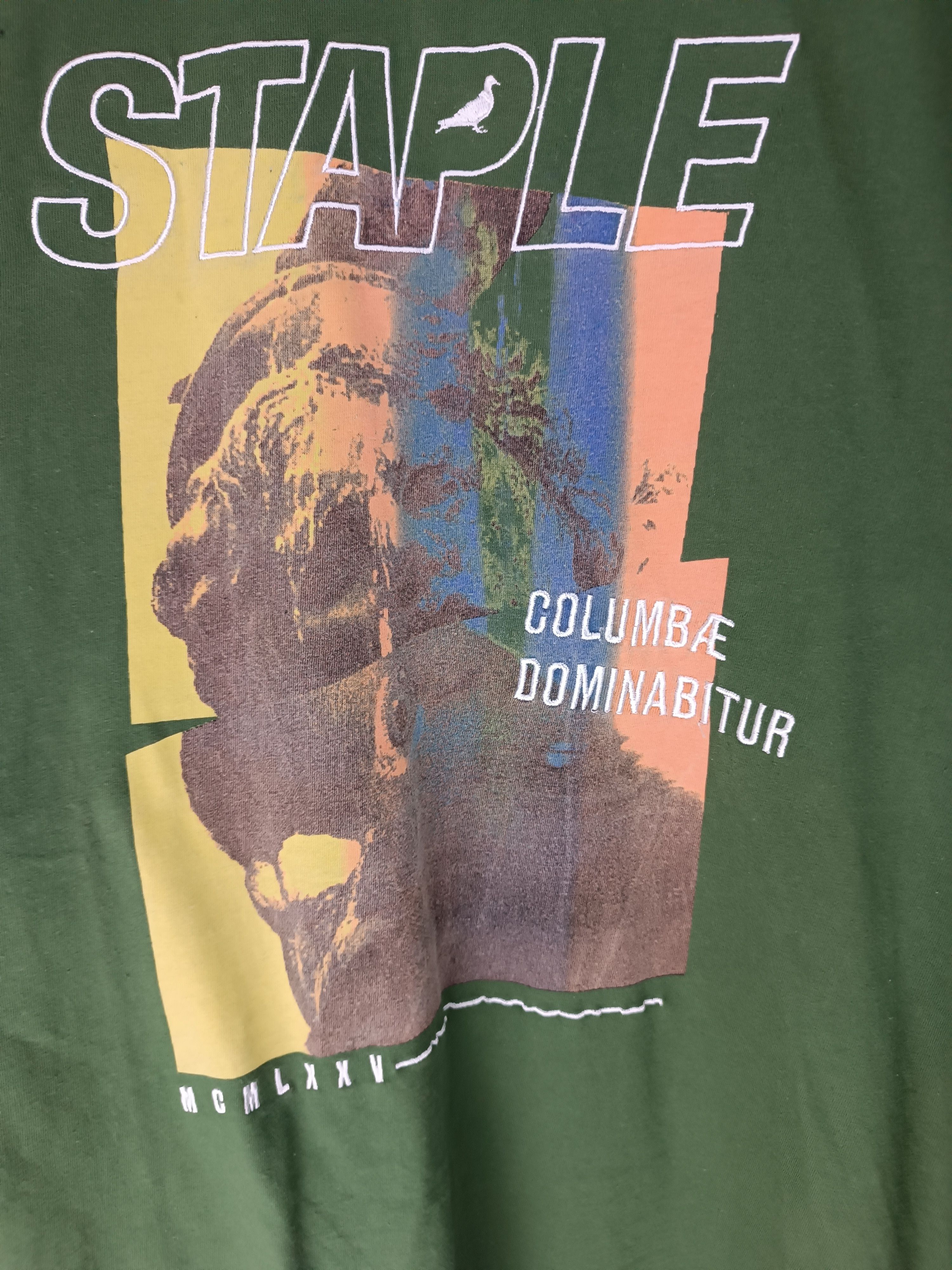 Staple VINTAGE STAPLE PIGEON COLUMBAE DOMINABITUR TEE Size US XXL / EU 58 / 5 - 9 Thumbnail