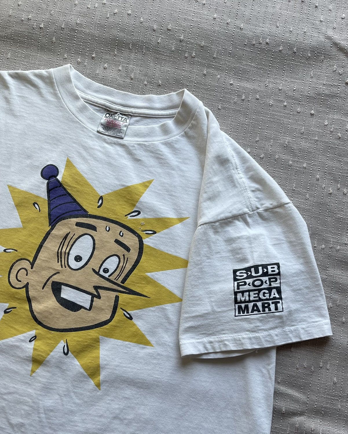 Vintage 90s Sub Pop Records Punky Promo Tee Size US XL / EU 56 / 4 - 1 Thumbnail