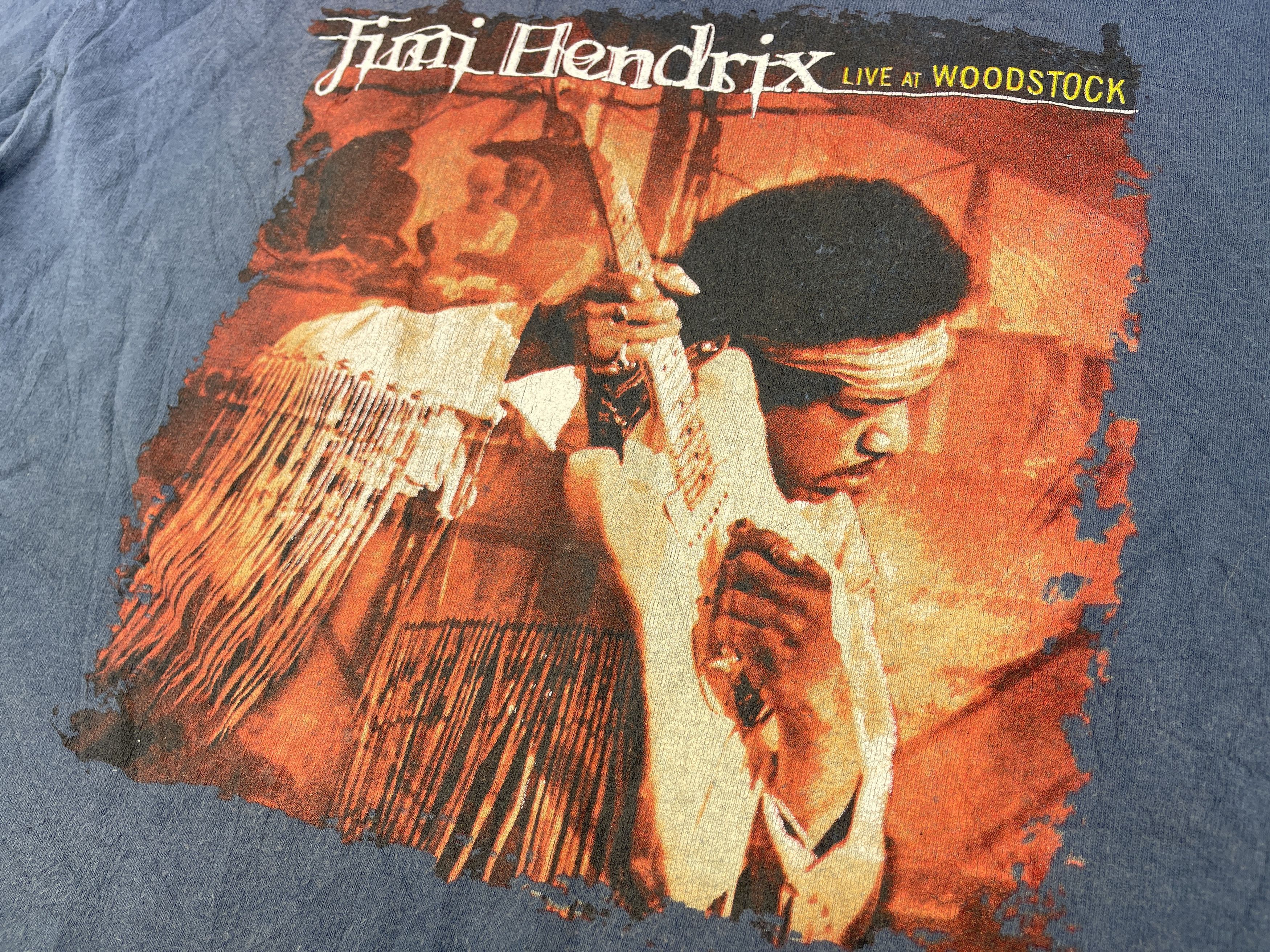 Band Tees × Jimi Hendrix JIMI HENDRIX T-Shirt, 2000, Zion Rootswear, vintage L Size US L / EU 52-54 / 3 - 7 Thumbnail