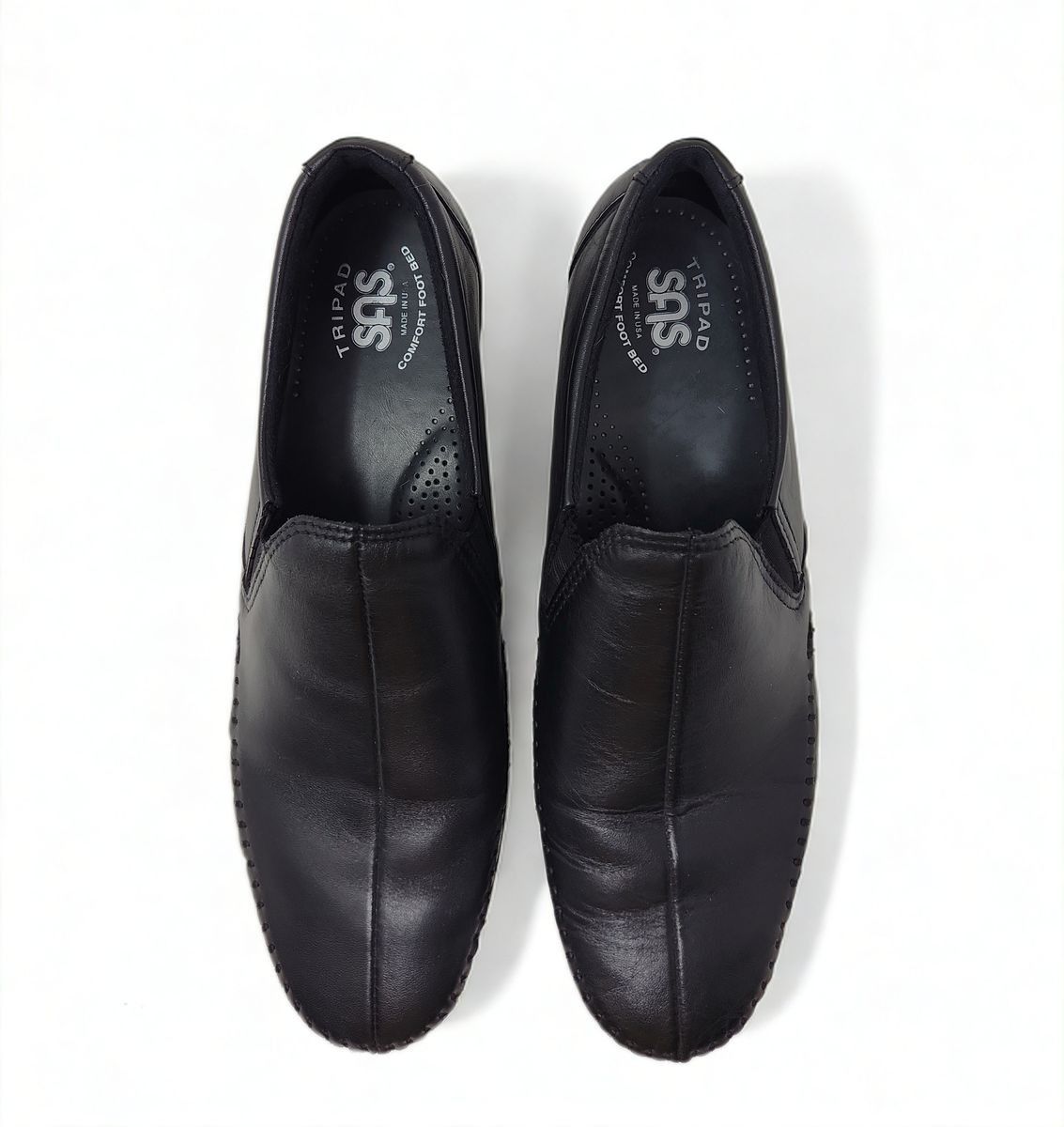 SAS SAS Dream Loafer Slip-On Leather Walking Shoes Womens Sz 9 Size US 9 / IT 39 - 5 Thumbnail