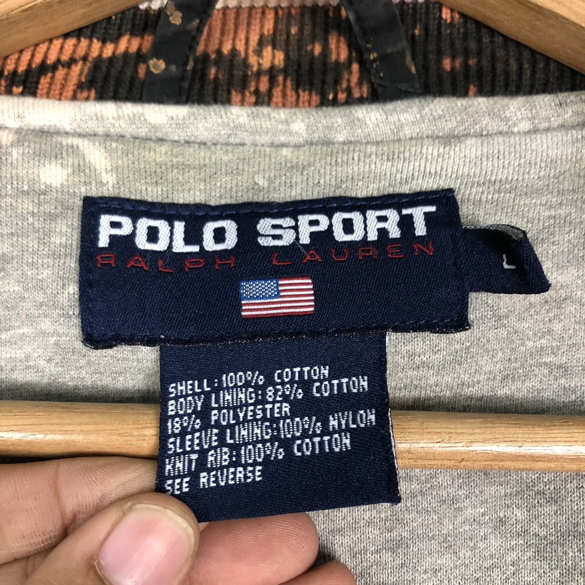 Japanese Brand 🔥Vintage Bomber Jacket Polo Sport Ralph Lauren Acid Wash Size US L / EU 52-54 / 3 - 19 Thumbnail