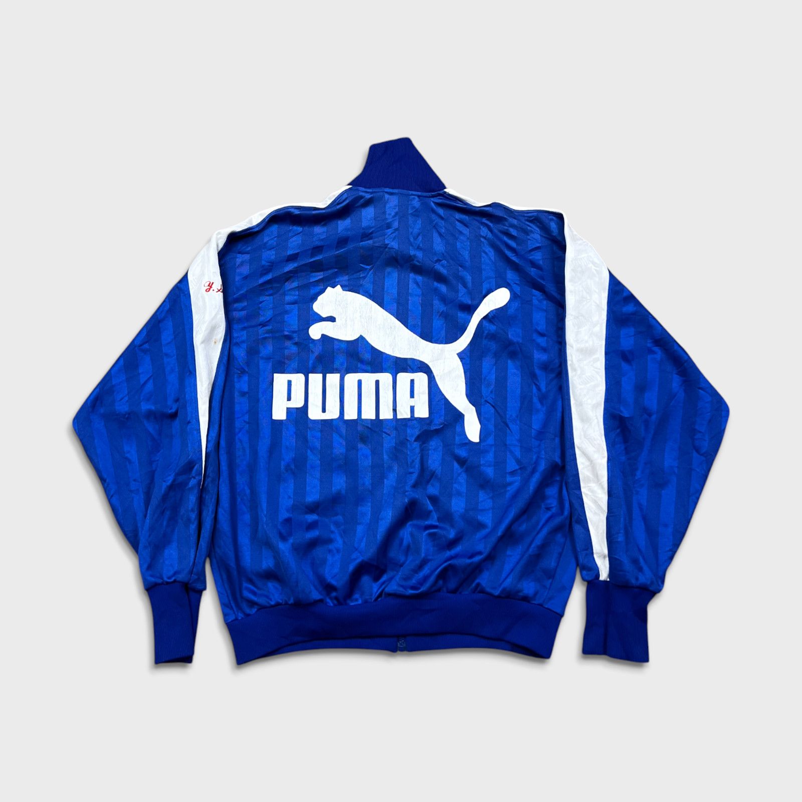 Puma × Vintage Vintage Puma Track Jacket Medium Hitachi Zip 90s Tracksuit Size US M / EU 48-50 / 2 - 5 Thumbnail