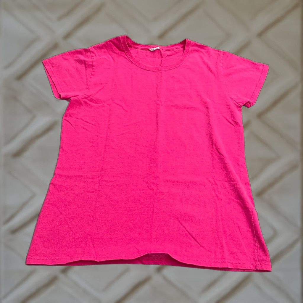 Pinko Unbranded Basic T-Shirt Womens Small Pink Crew Neck Short Sleeve Casual Tee Top Size S / US 4 / IT 40 - 1 Thumbnail