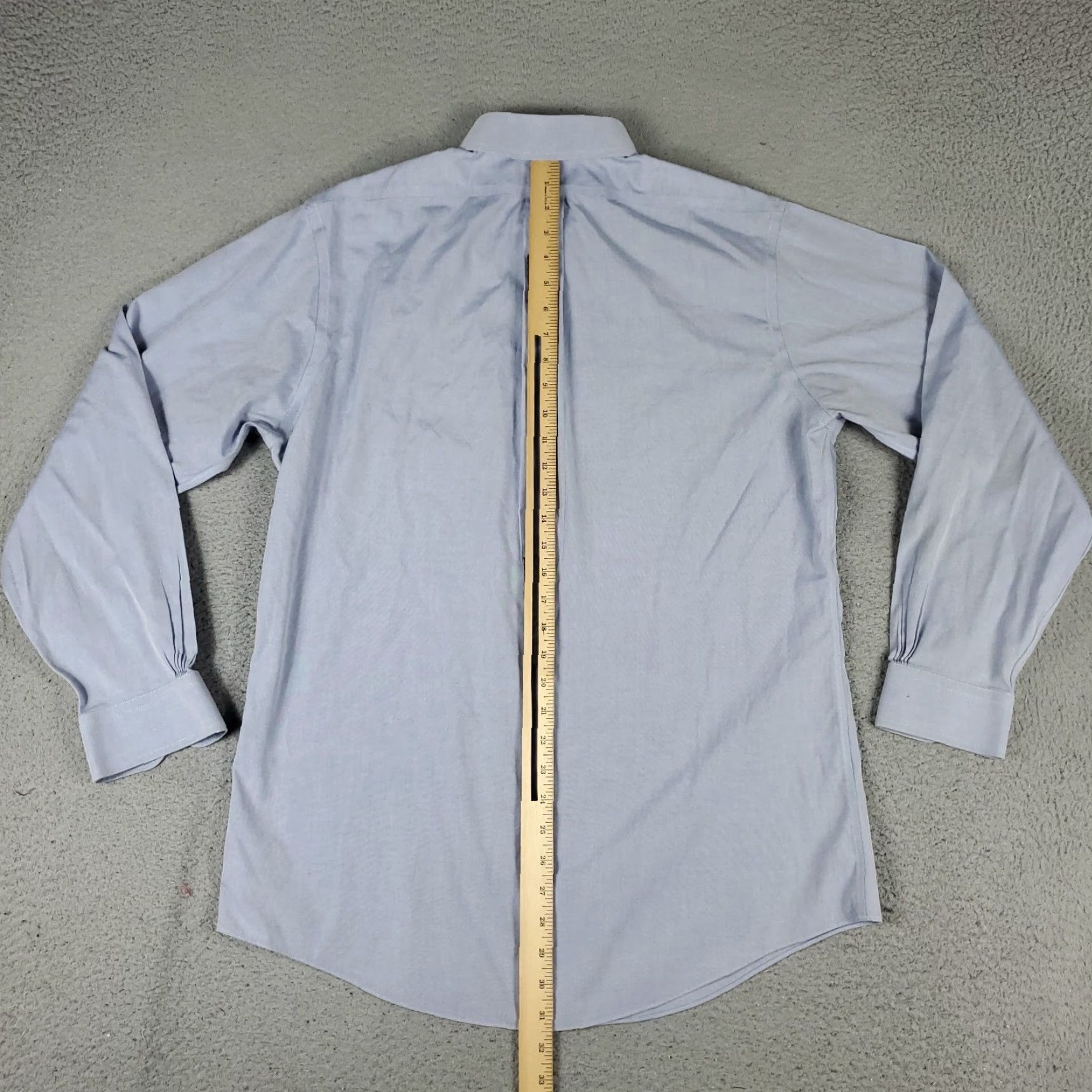 Brooks Brothers Brooks Brothers Shirt Mens Size 16 Blue Regent Dress Button Up Long Sleeve Size 42R - 5 Thumbnail