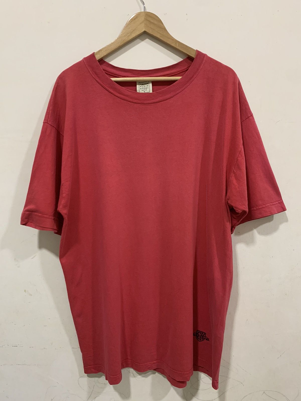 Calvin Klein Vintage Calvin Klein T Shirt L Mens Short Sleeve 100% Cotton Size US L / EU 52-54 / 3 - 1 Thumbnail