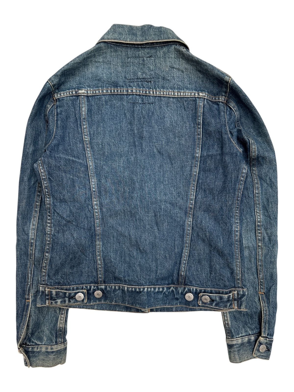 Helmut Lang 1998 Trucker Denim Jacket Size XS / US 0-2 / IT 36-38 - 2 Thumbnail