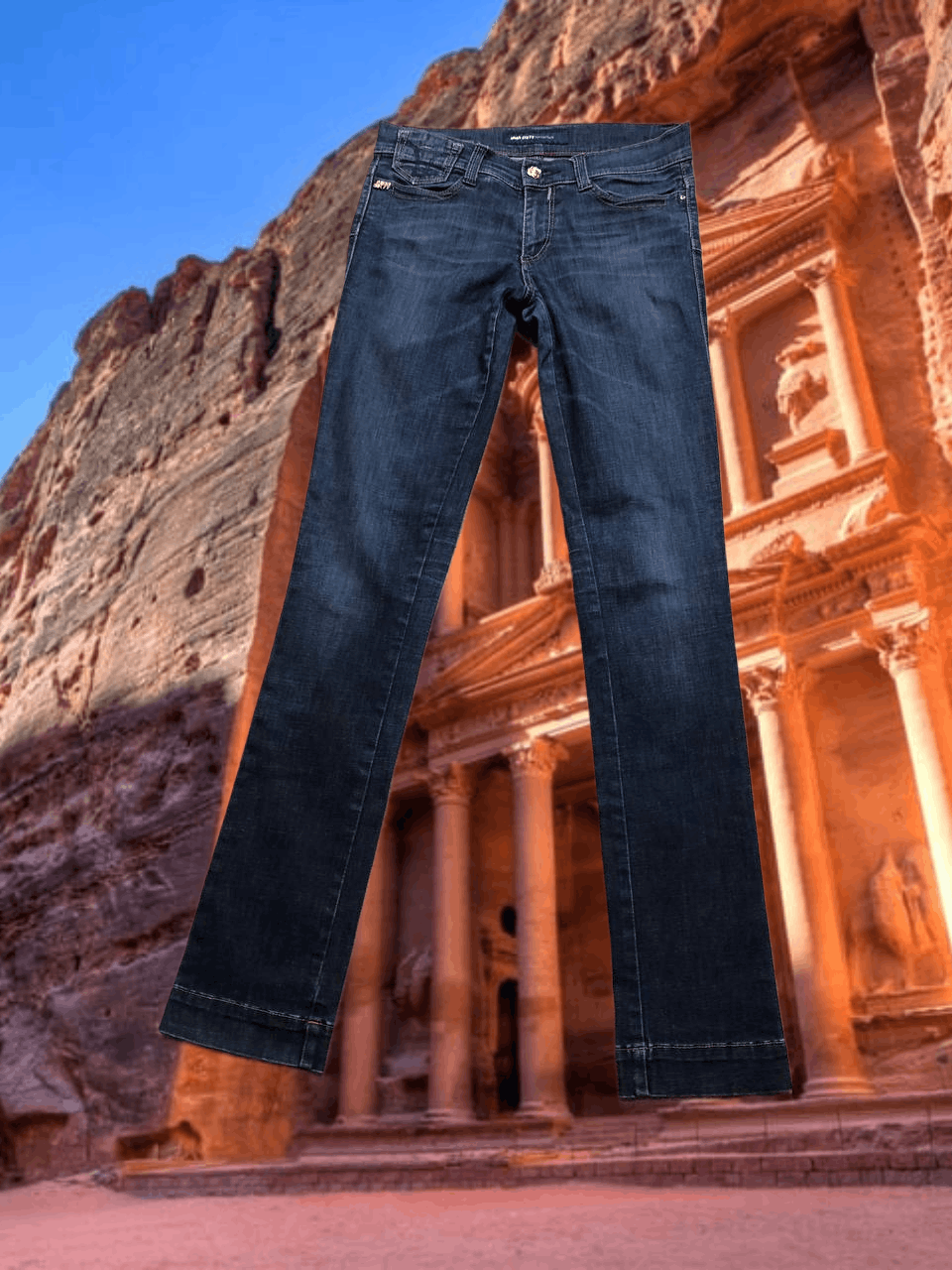 Miss Sixty Miss Sixty jeans blue vintage crazy Y2K made in Italy Size 29" - 1 Thumbnail