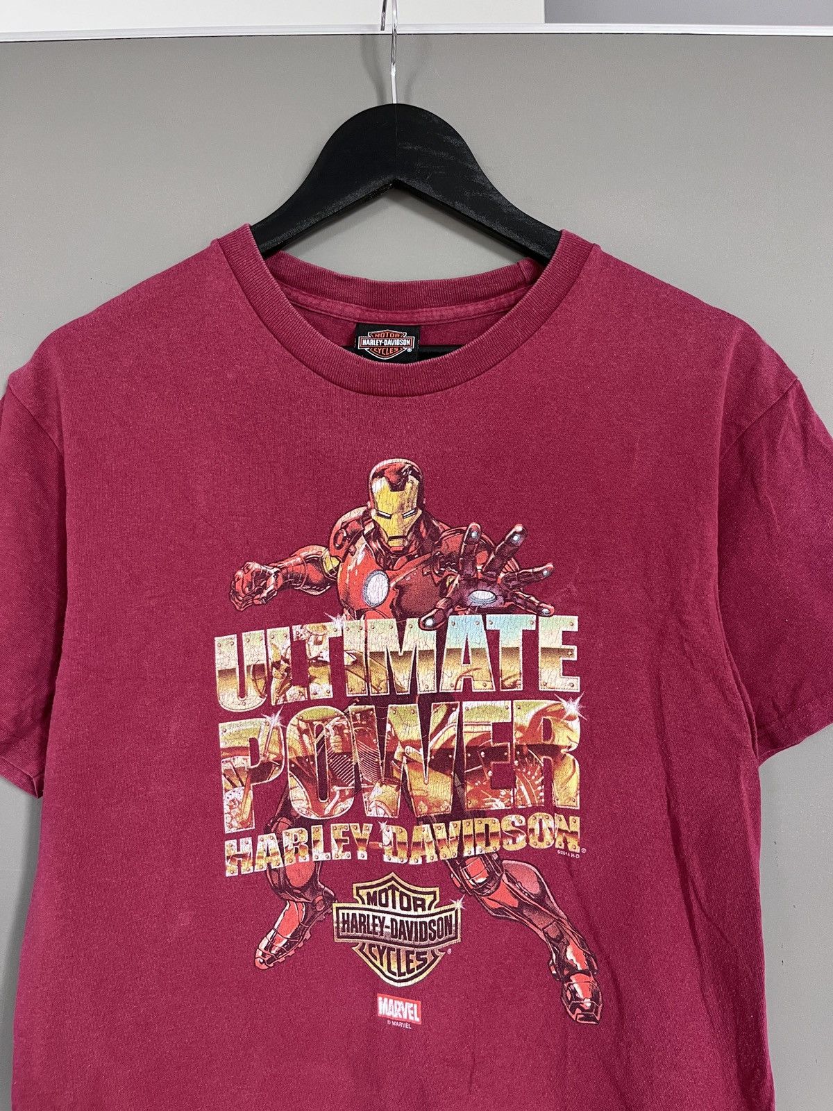 Harley Davidson Harley Davidson x Marvel Ultimate Power Iron Man T-shirt Size US M / EU 48-50 / 2 - 2 Thumbnail