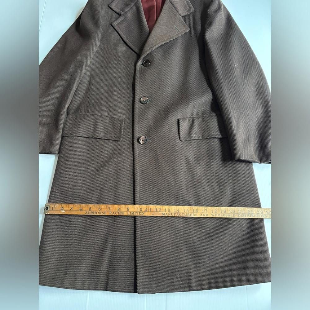 Designer Vintage 70s wool Car Coat Size US S / EU 44-46 / 1 - 5 Thumbnail