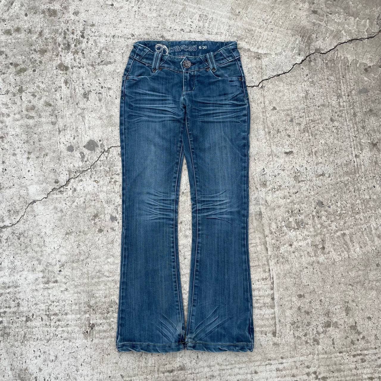 Levi's Made & Crafted Vintage Women’s Jeans Crazy Fit Y2K 00s USA Size 6/30 Size 28" / US 6 / IT 42 - 2 Thumbnail