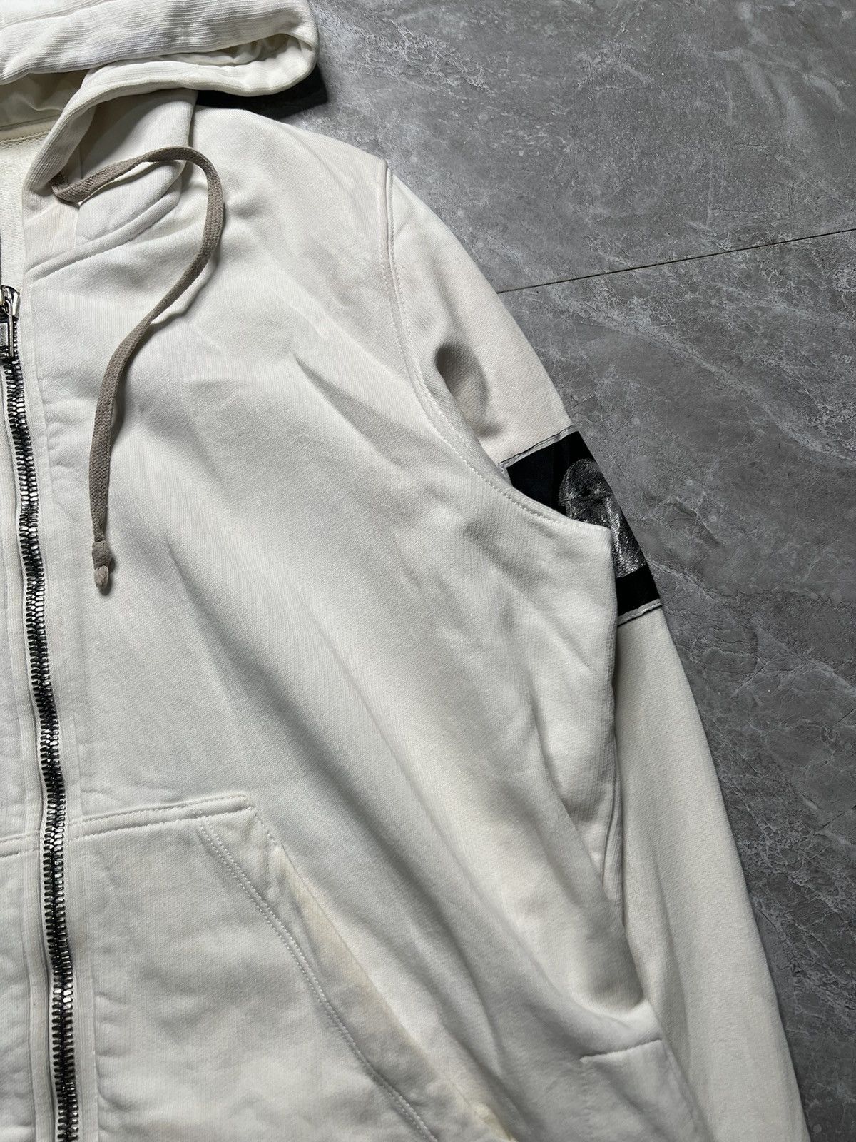 Rick Owens Rick Owens DRKSHDW Jason Patch Zip Hoodie Size US L / EU 52-54 / 3 - 5 Thumbnail