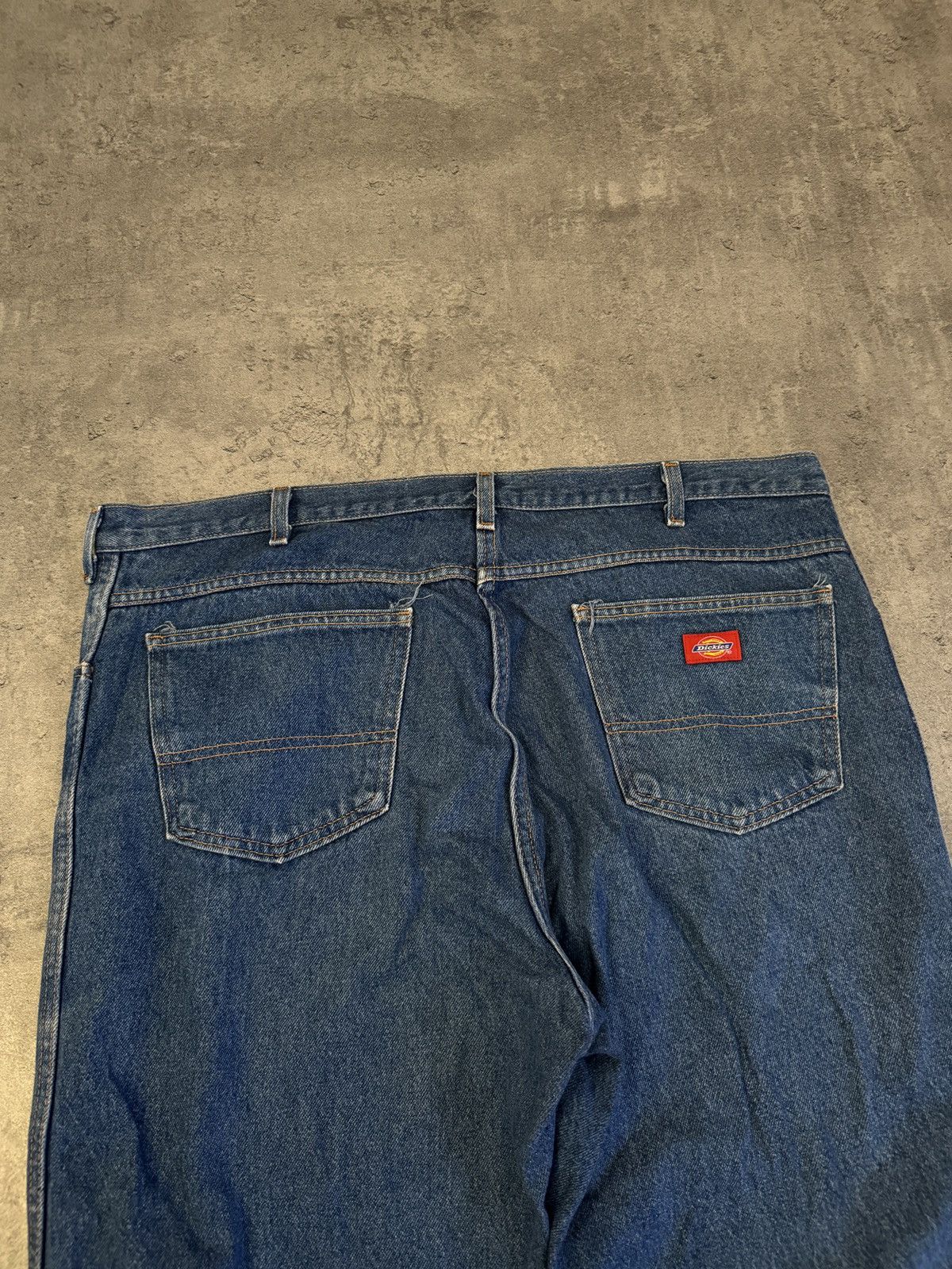 Dickies × Vintage Dickies Baggy Jeans Denim Blue Workwear Logo Wide Leg rap Size US 44 / EU 60 - 3 Thumbnail