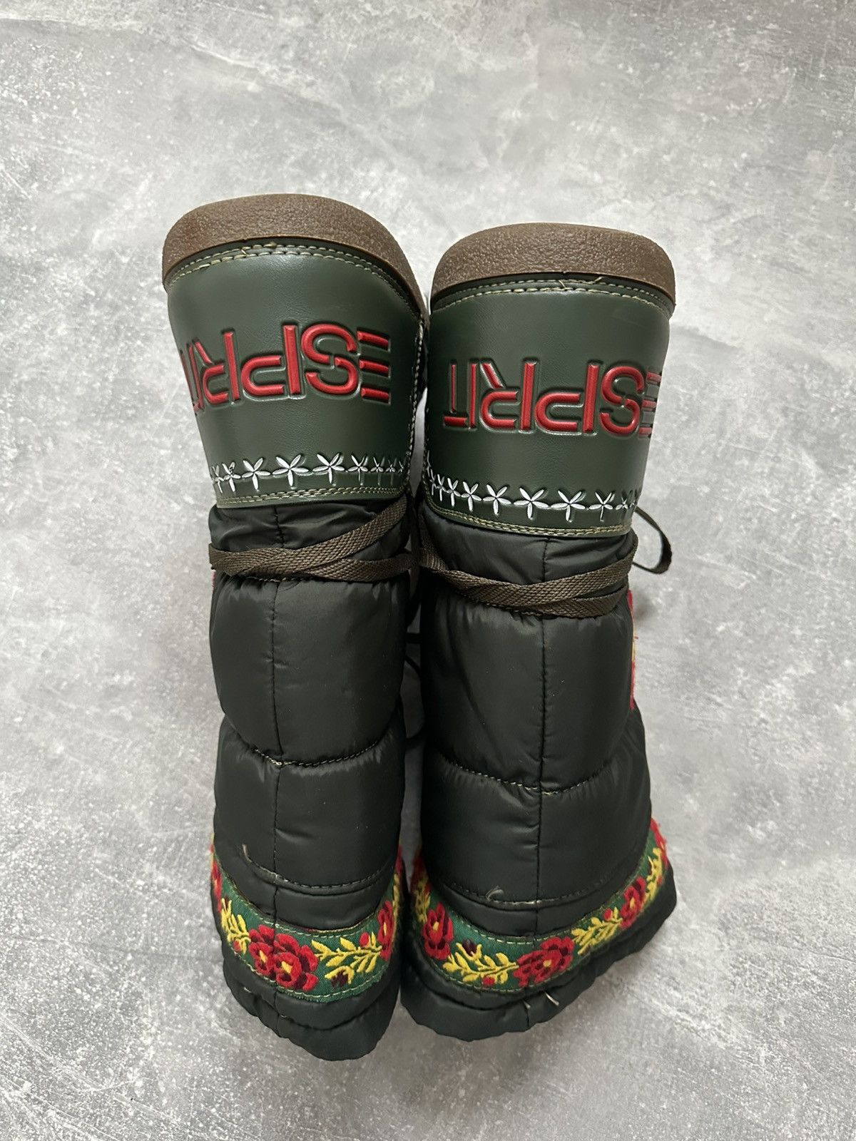 Esprit Vintage Espirit high top boots punk avant garde style Size US 6 / IT 36 - 4 Thumbnail