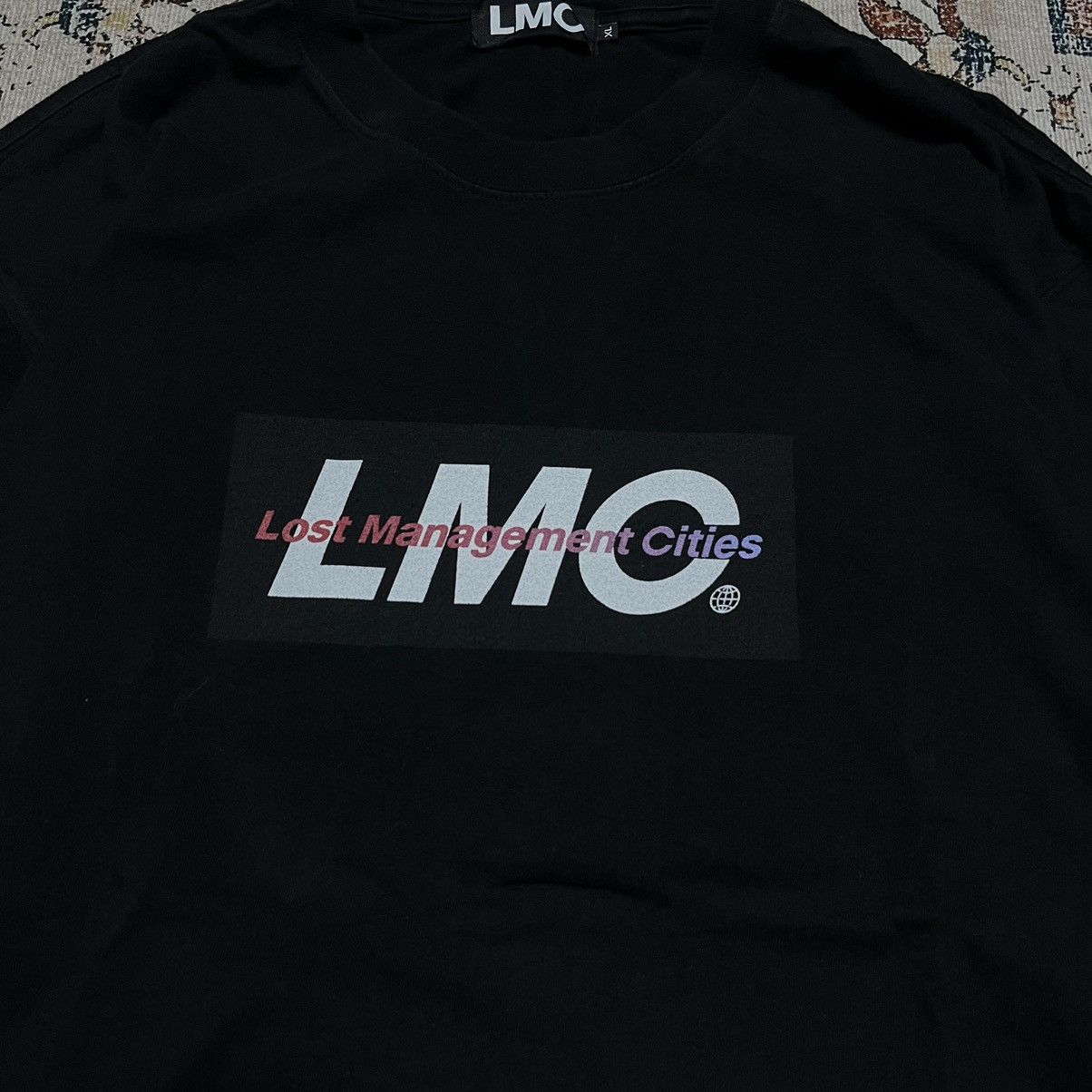 Japanese Brand Lost Management Cities Big Logo Streetwear Longsleeve Tee Size US XL / EU 56 / 4 - 5 Thumbnail