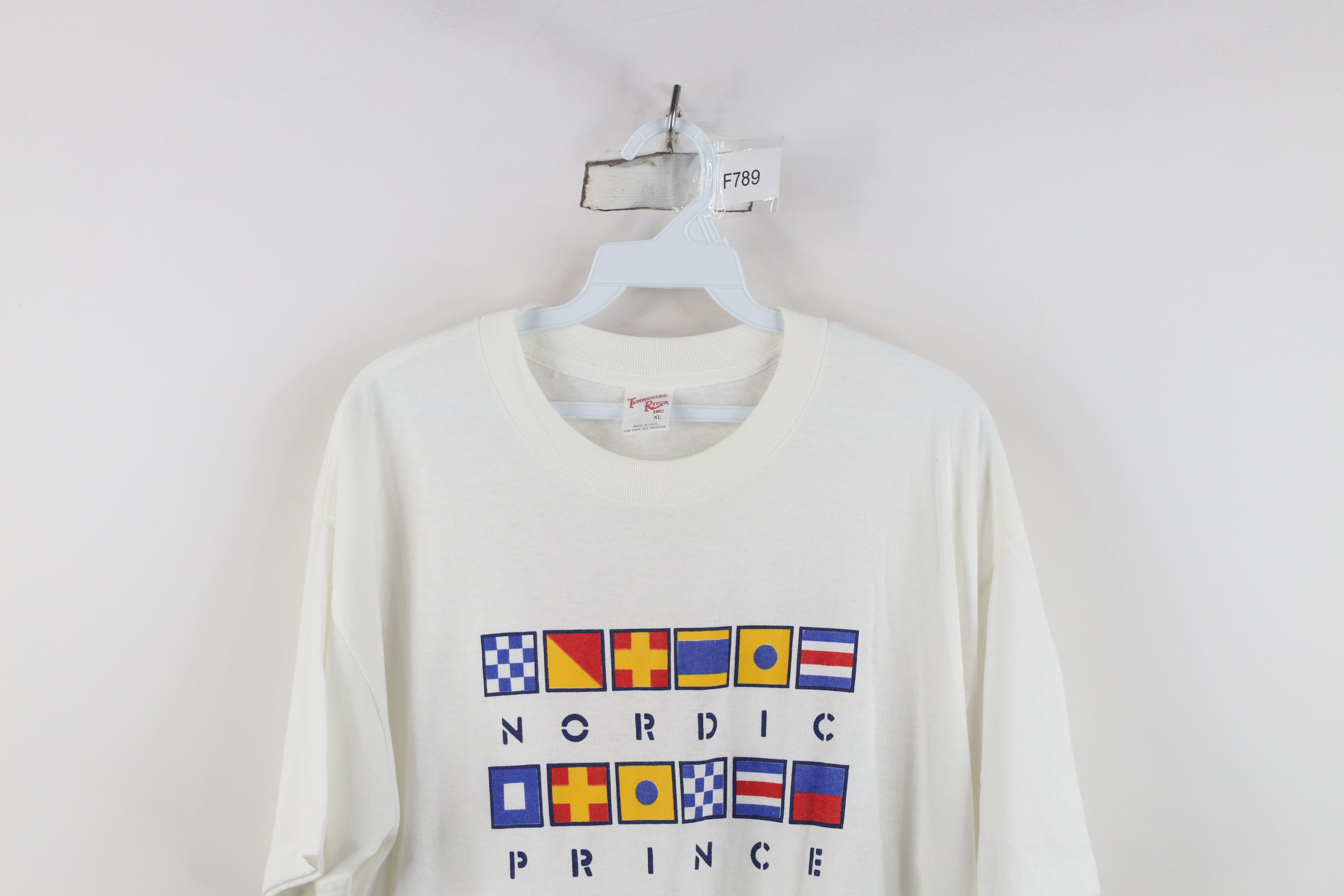 Vintage Vintage 80s 90s Streetwear Nordic Prince Sailing T-Shirt USA Size US XL / EU 56 / 4 - 2 Thumbnail