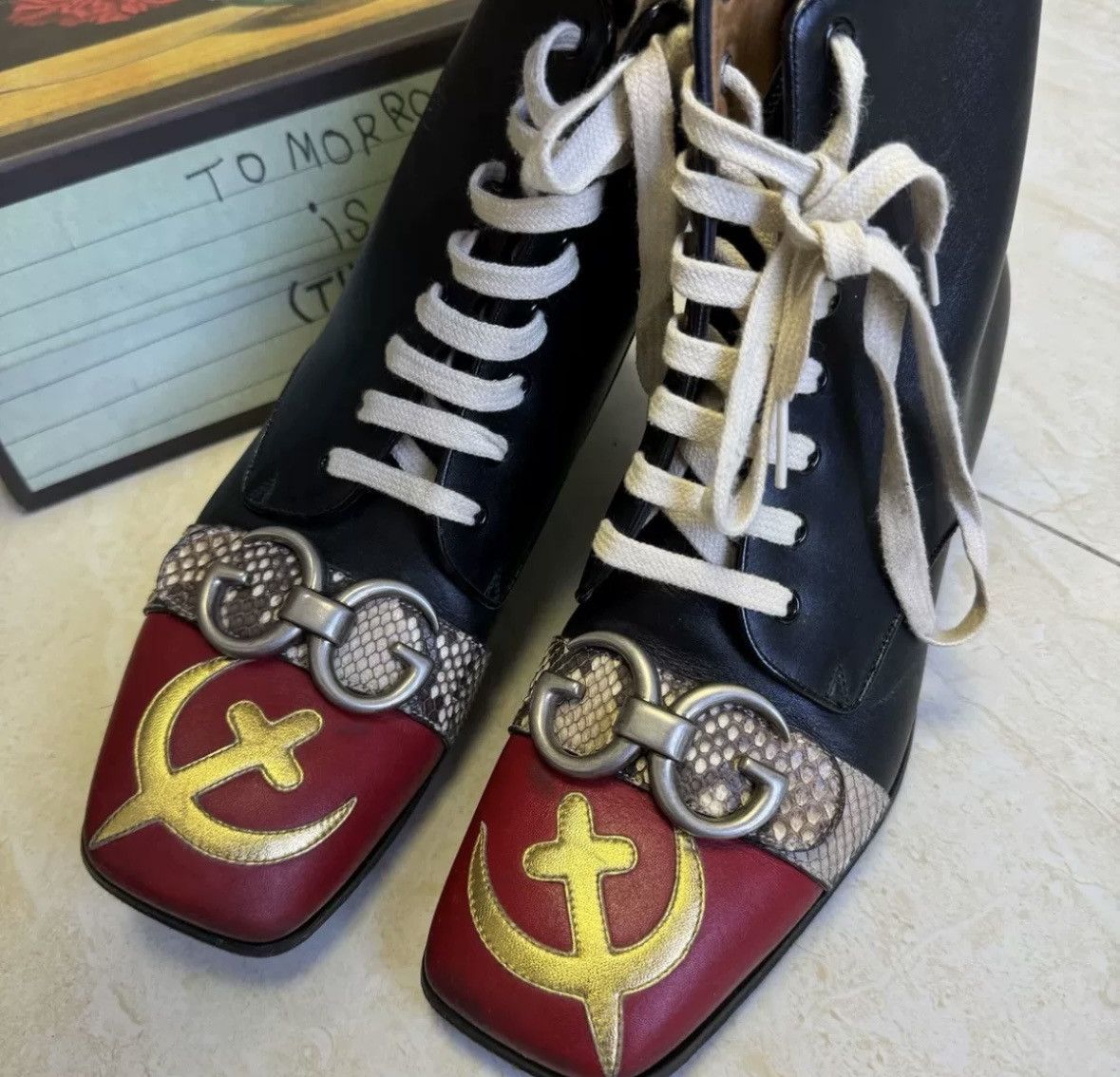 Gucci Gucci 17fw boots Size US 8 / EU 41 - 6 Thumbnail