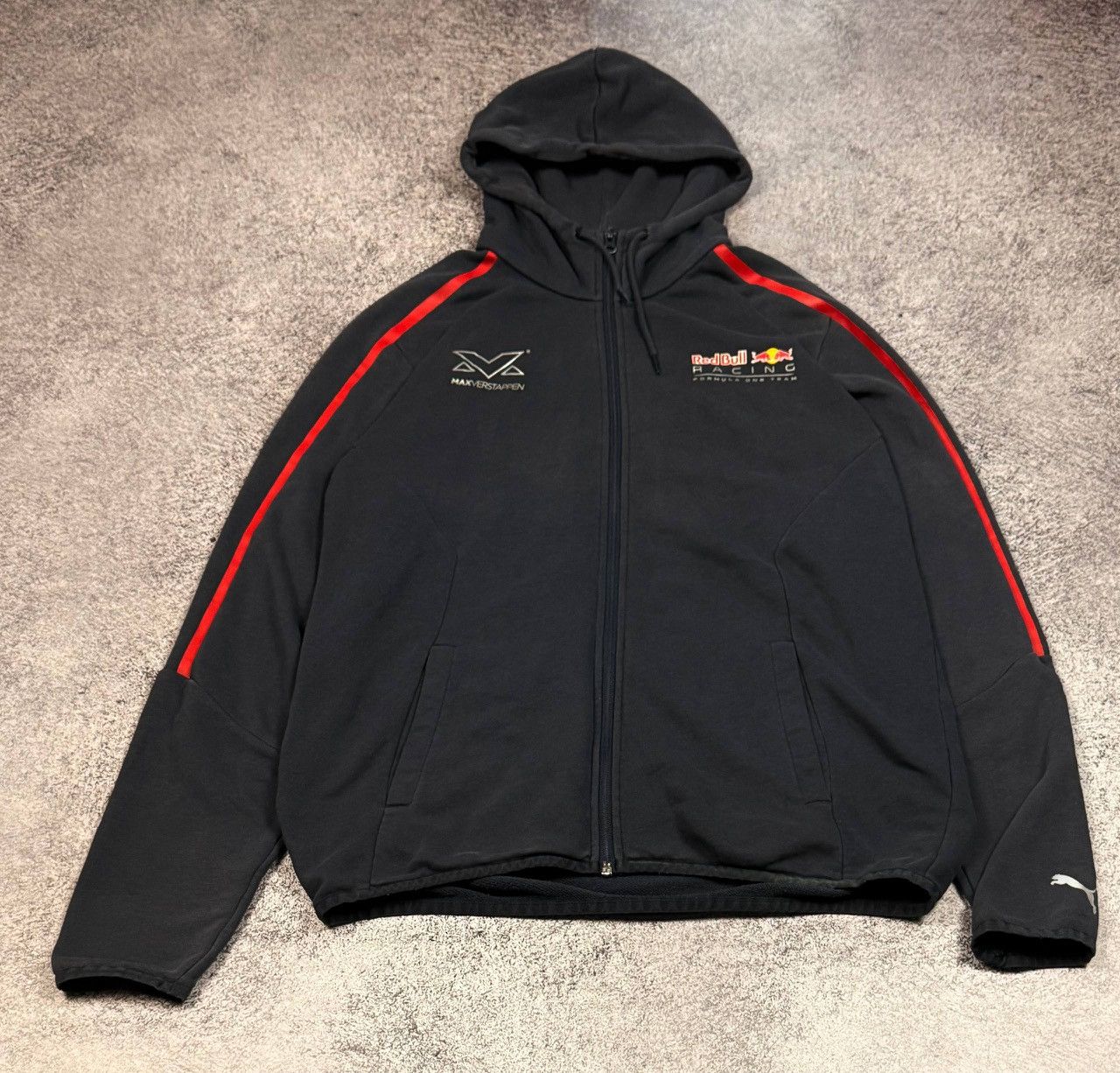 Puma × Red Bull Puma x Red bull team Zip Hodie Very Good Condition Size US S / EU 44-46 / 1 - 2 Thumbnail