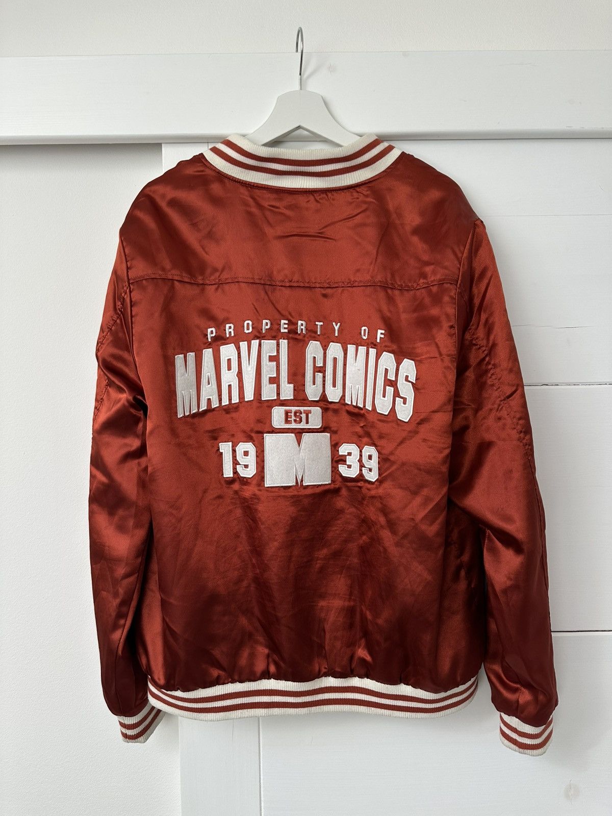 Marvel Comics 2019 Marvel 80th Anniversary Disney Varsity Jacket Size US M / EU 48-50 / 2 - 1 Thumbnail