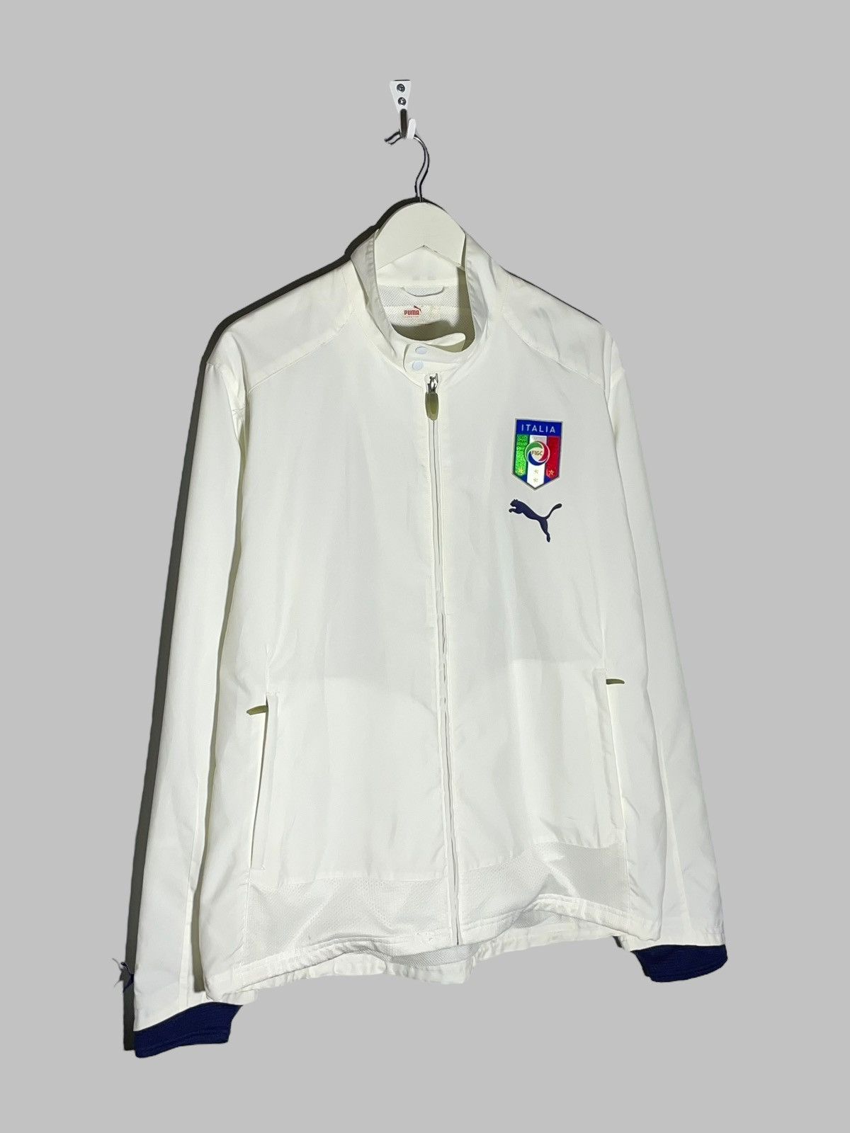 Puma × Vintage National Team Italy Puma Vintage Full Zip Track Top Jacket Size US L / EU 52-54 / 3 - 2 Thumbnail