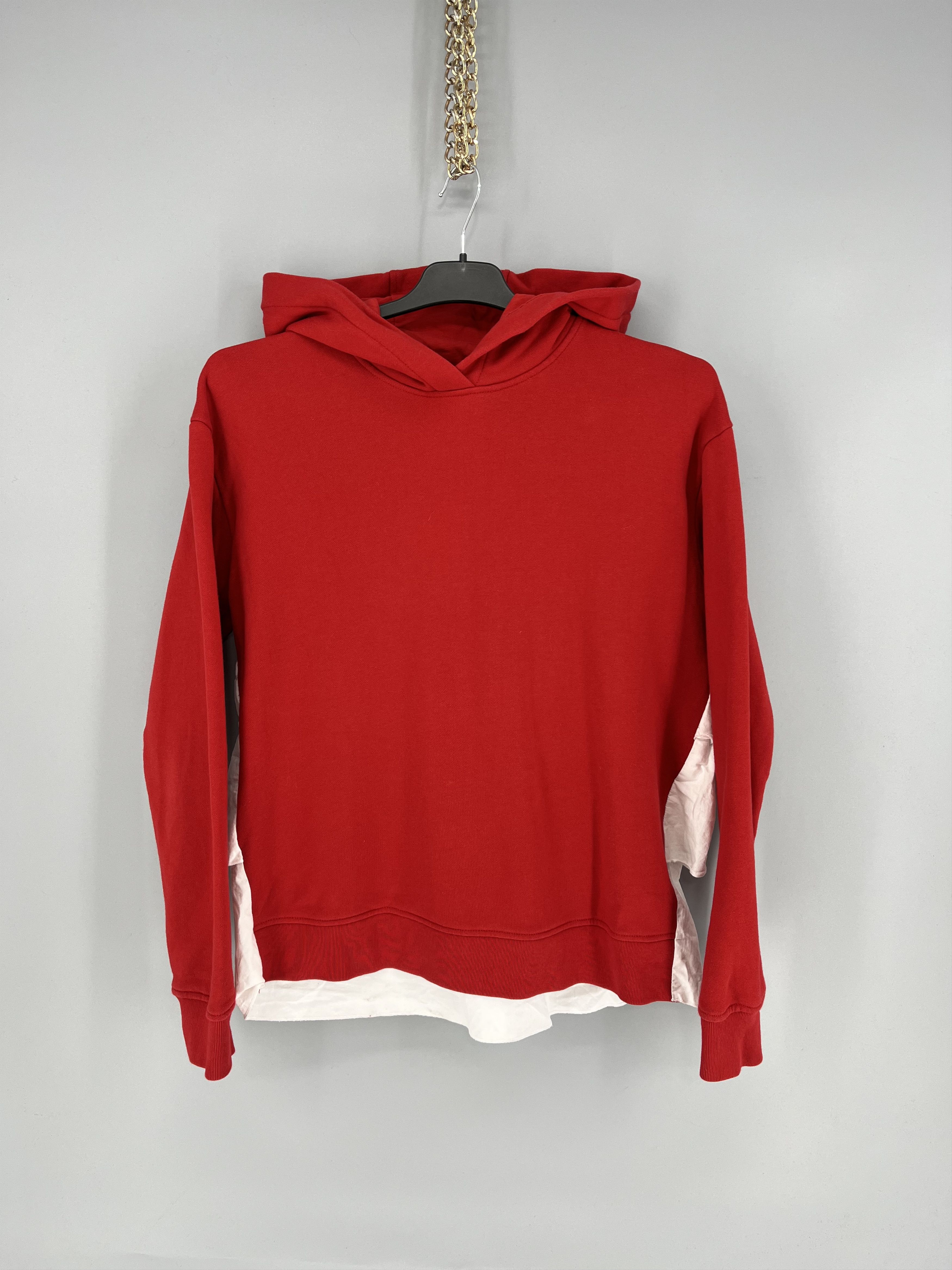 Karl Lagerfeld Woman’s Karl Lagerfeld Sweatshirt Ruffle Rad Hoodie W/Logo Size M / US 6-8 / IT 42-44 - 1 Thumbnail